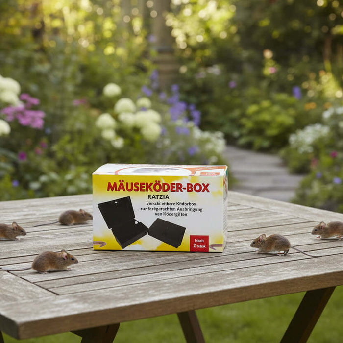 Dr. Stähler Ratzia Mäuseköder-Box 2 Stück