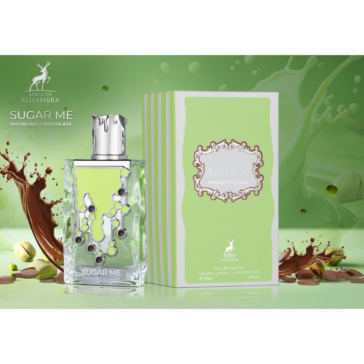 Maison Alhambra/ Sugar Me Pistachio Chocolate Eau de Parfum 100ml