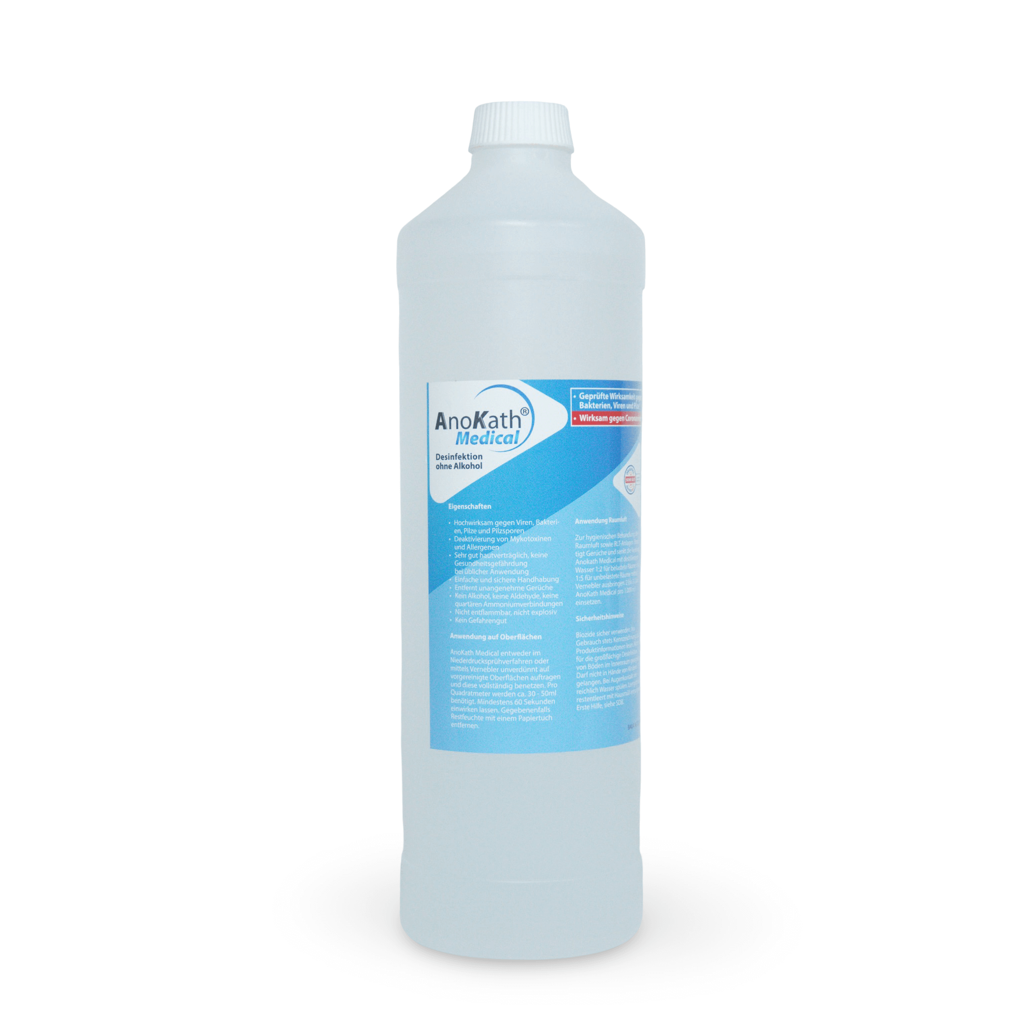 AnoKath® Medical – Alkoholfreies Desinfektionsmittel für Oberflächen & Umfeld