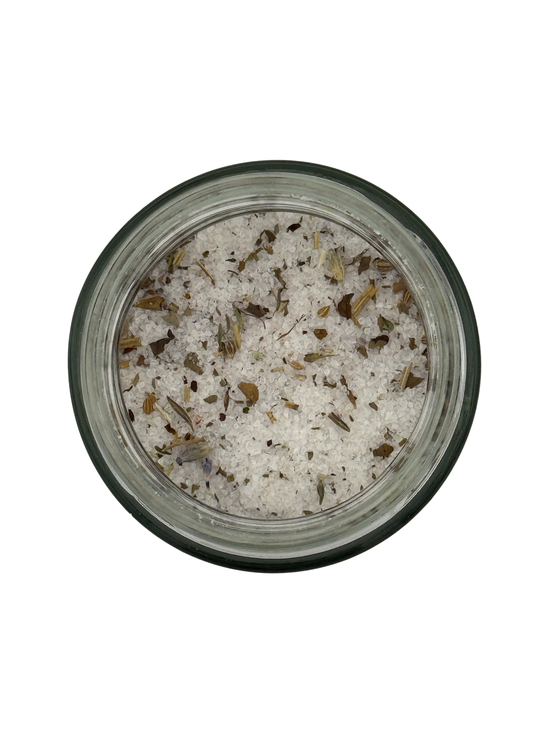 Mediterran Gewürz Mit Feinem Salz Südfrankreich Im Glas Für Ofengemüse Pasta Fisch Und Fleisch Sommerliches Urlaubsaroma