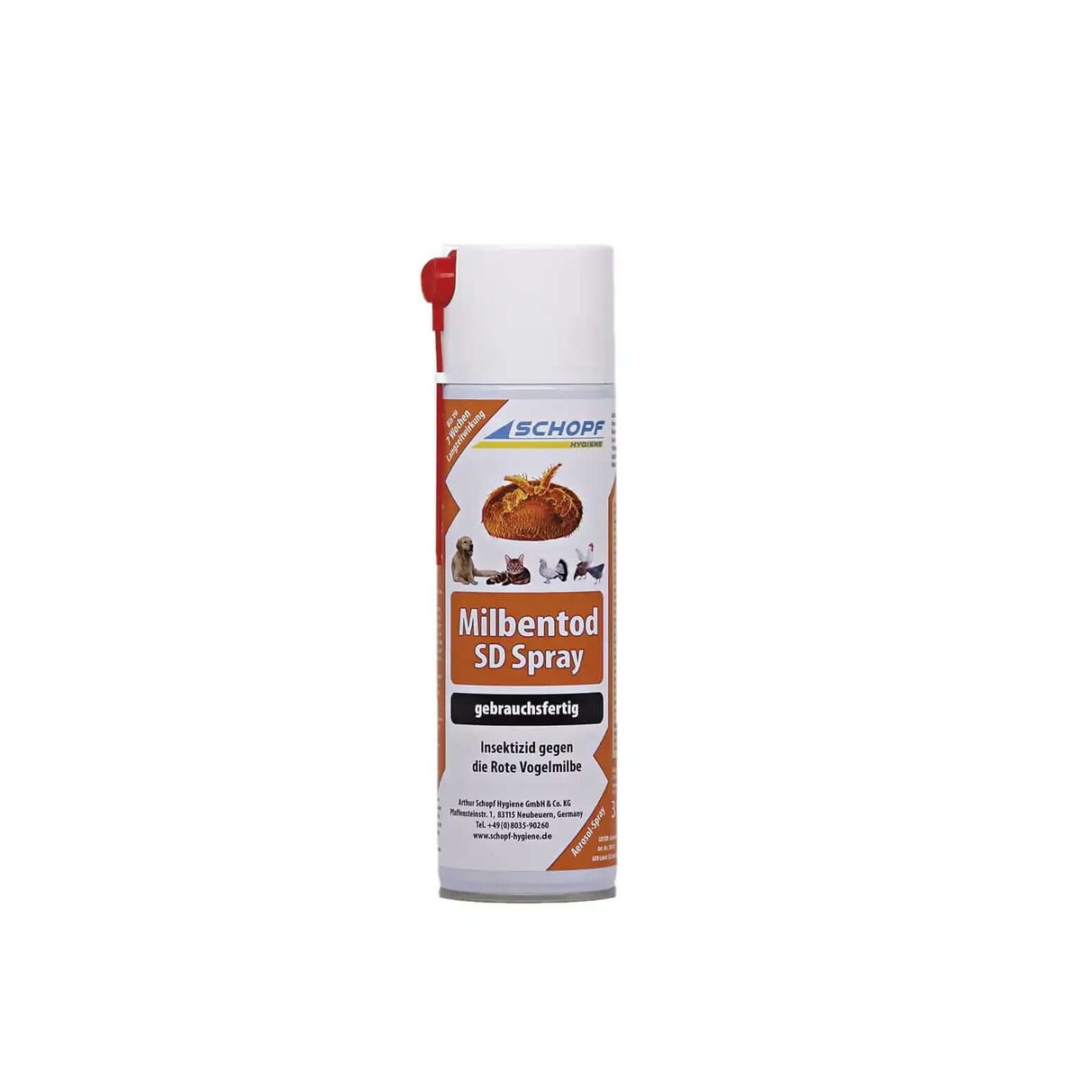 Schopf Milbentod SD Spray gegen die Rote Vogelmilbe 500 ml