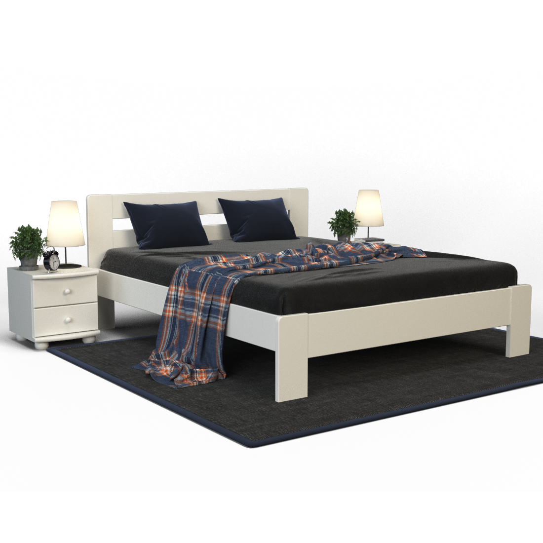 Markus Kieferbett | Massivholz | Naturholz | 100% Bio-Bett