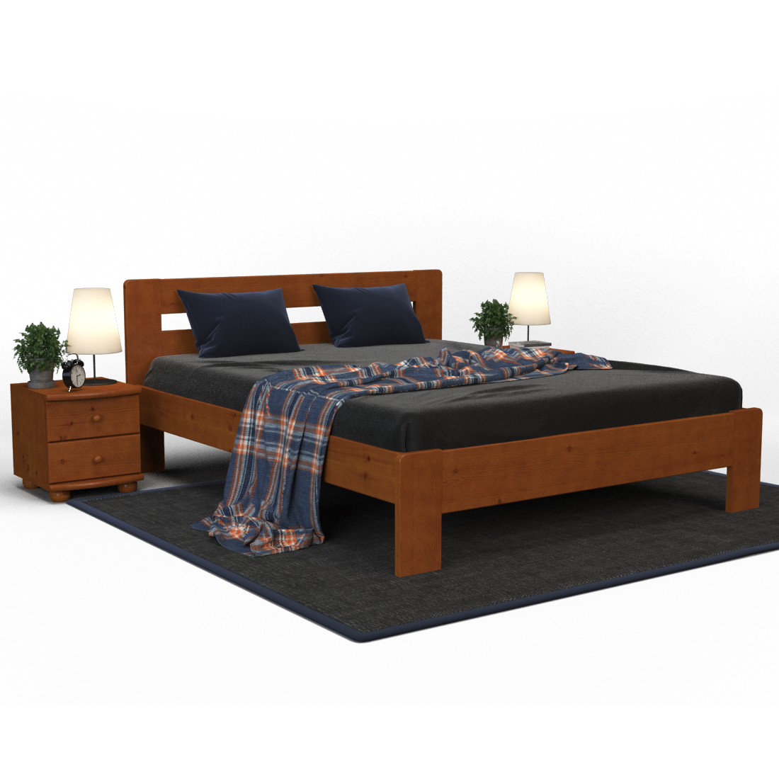 SALE Markus Kieferbett | Massivholz | Naturholz | 100% Bio-Bett