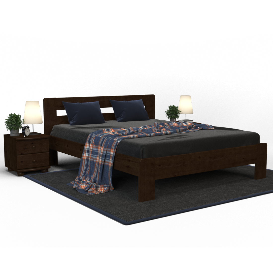 Markus Kieferbett | Massivholz | Naturholz | 100% Bio-Bett