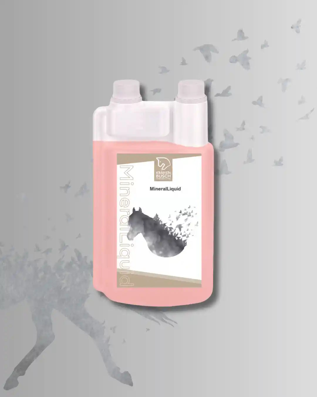 Krähenbusch MineralLiquid Leicht Dosierbar Für Mäkelige Pferde Beta Carotin Vorstufe Vitamin A Selenfrei Farbstofffrei