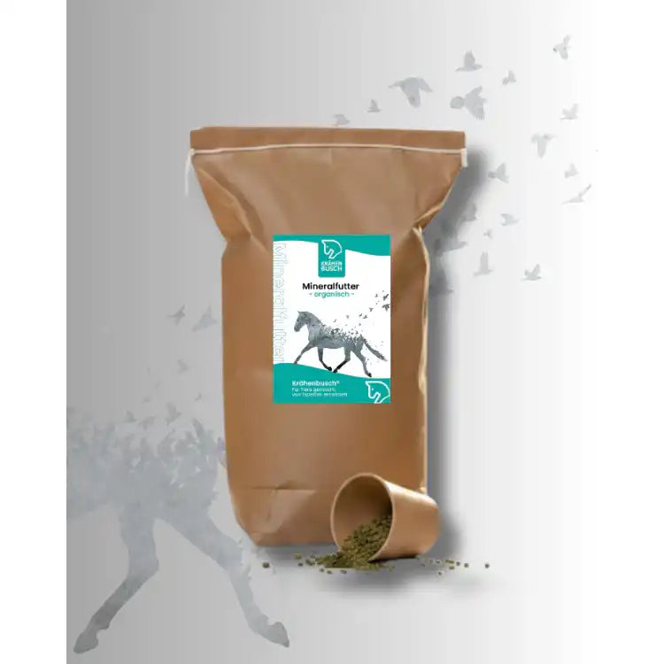 Krähenbusch Mineralfutter Organisch Für Alle Pferderassen Mit Vollständiger Versorgung Von Mineralien Und Vitaminen by Krähenbusch®