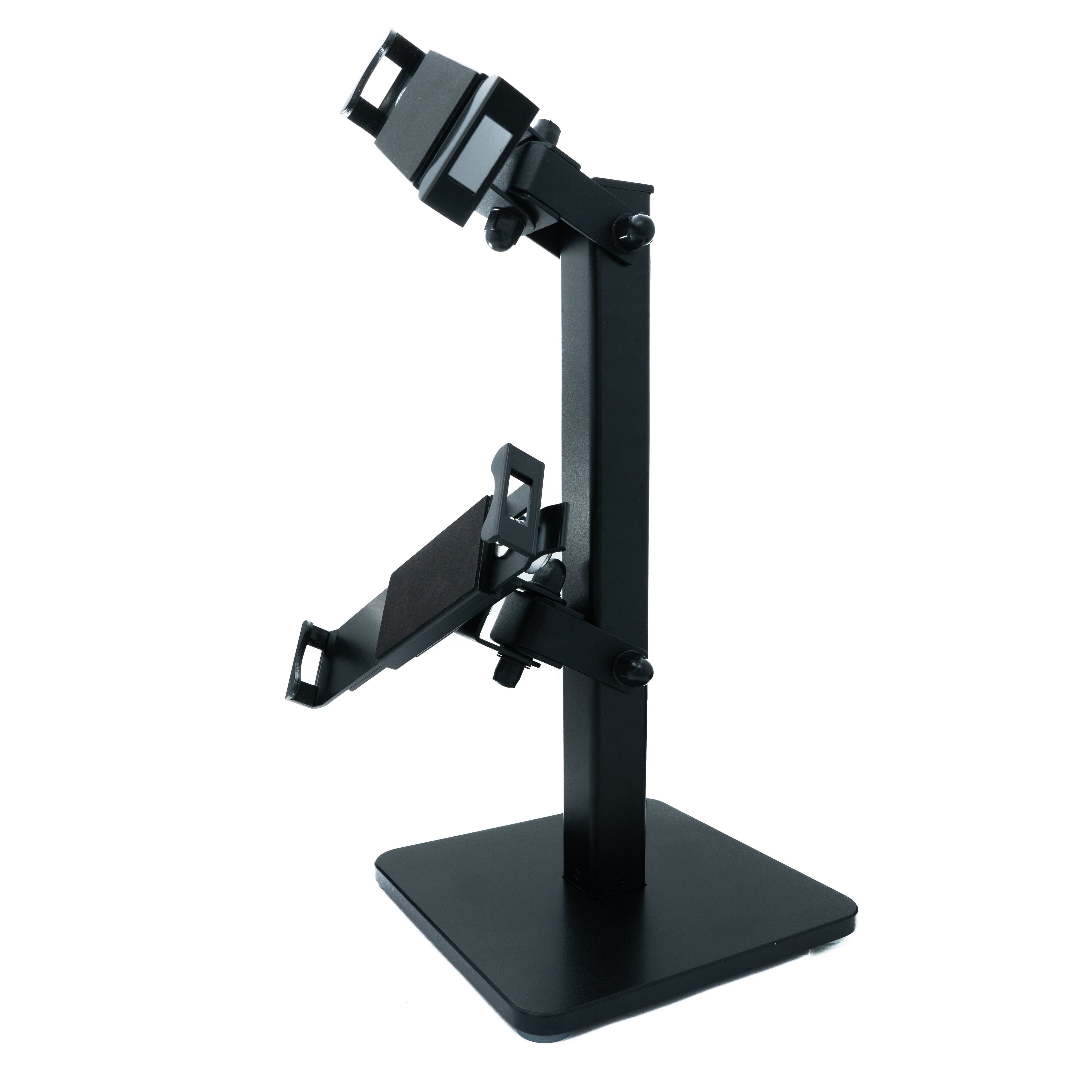 System-S Dual Tischständer 360 Grad Drehbar 180 Grad Neigbar Tablet Halterung 9 Bis 13 Zoll