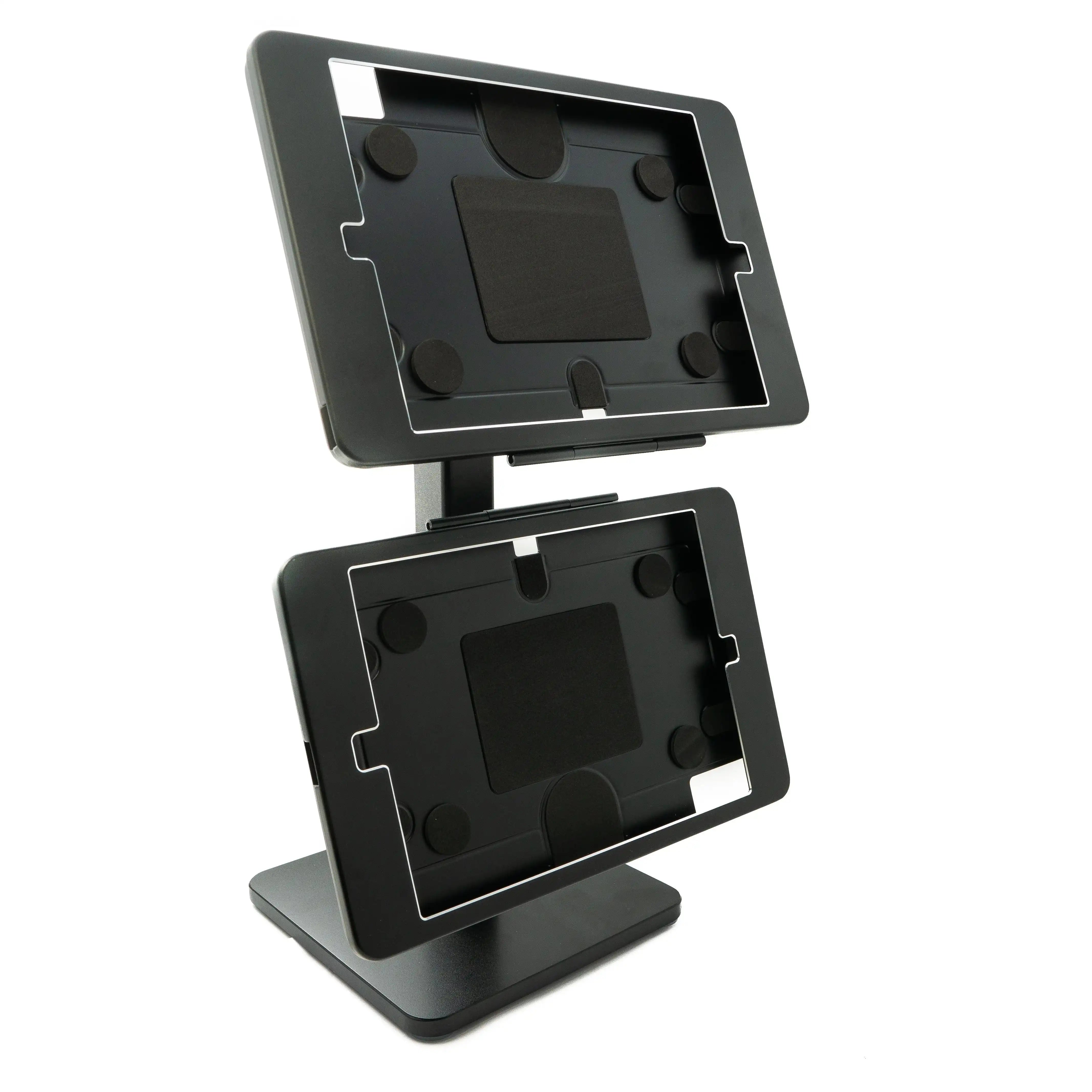 B-Ware SYSTEM-S Tischständer Dual 360° drehbar 180° neigbar Halterung abschließbar für iPad 10.2" 9 8 7 (Rückläufer)