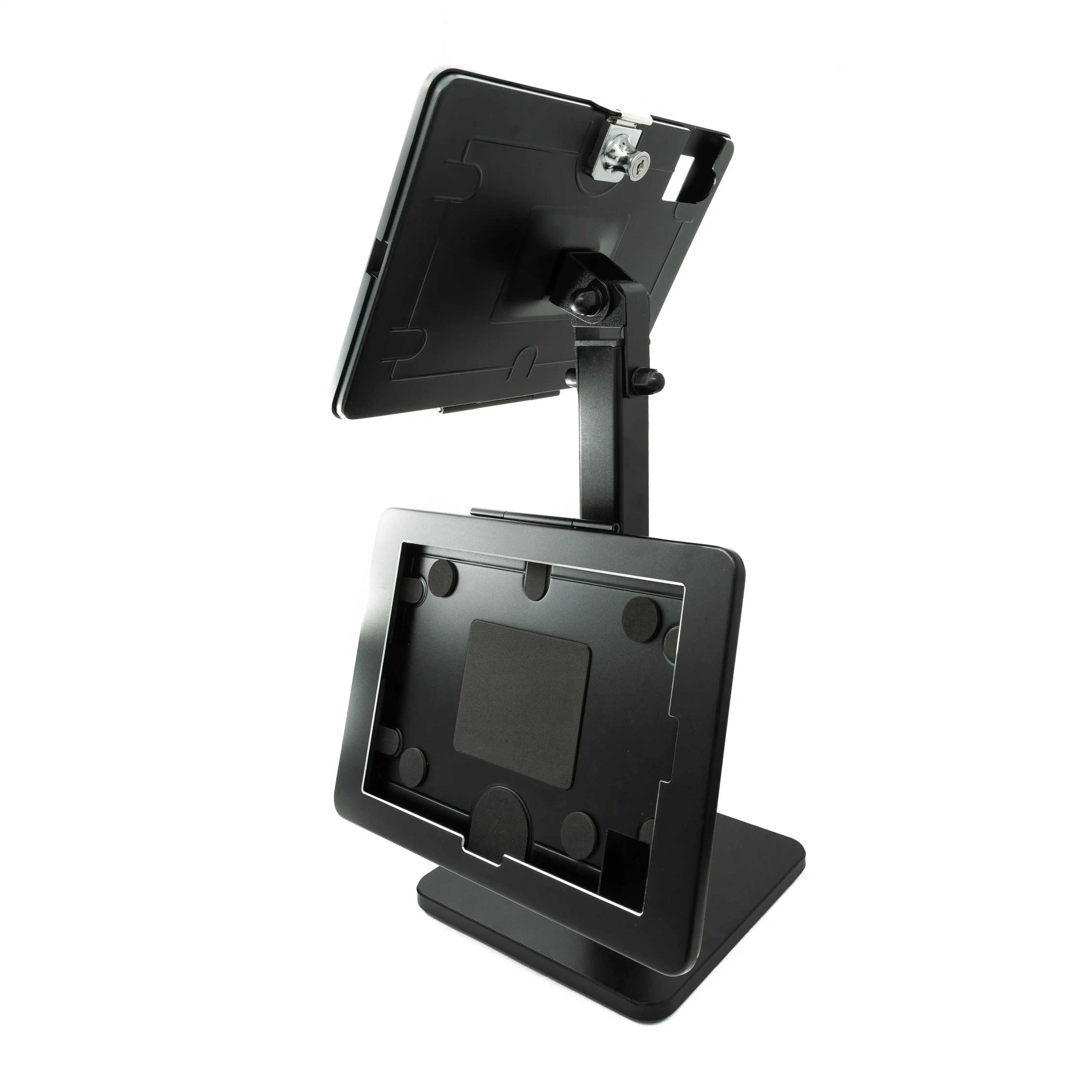 Tischständer Dual 360 Grad Drehbar 180 Grad Neigbar Abschließbare Halterung Für iPad Pro 1-4