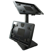 SYSTEM-S Tischständer Dual 360° drehbar 180° neigbar Halterung abschließbar für iPad Pro 5 4 3 (2021 2020 2018)