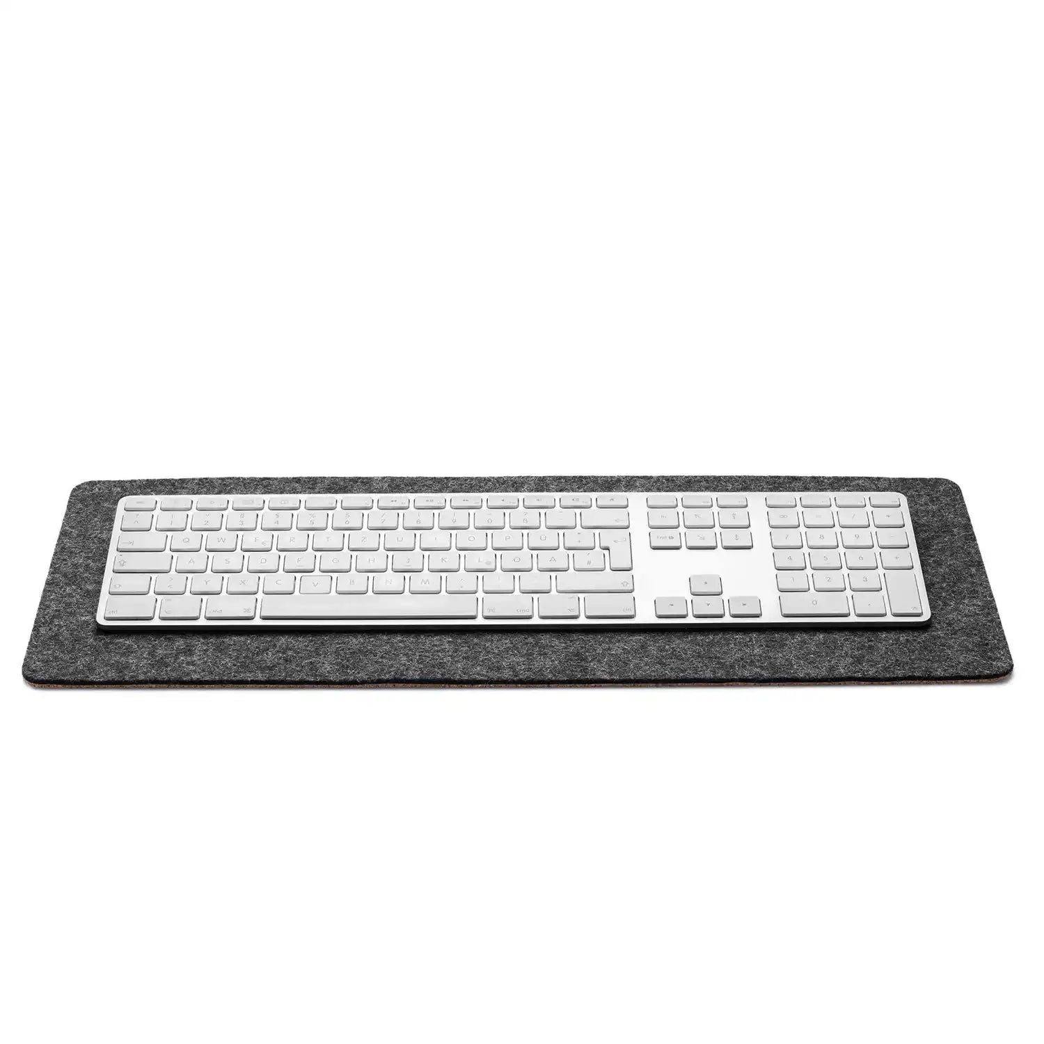 Schreibtischunterlage aus Filz und Kork | 20 x 50 cm | anthrazit