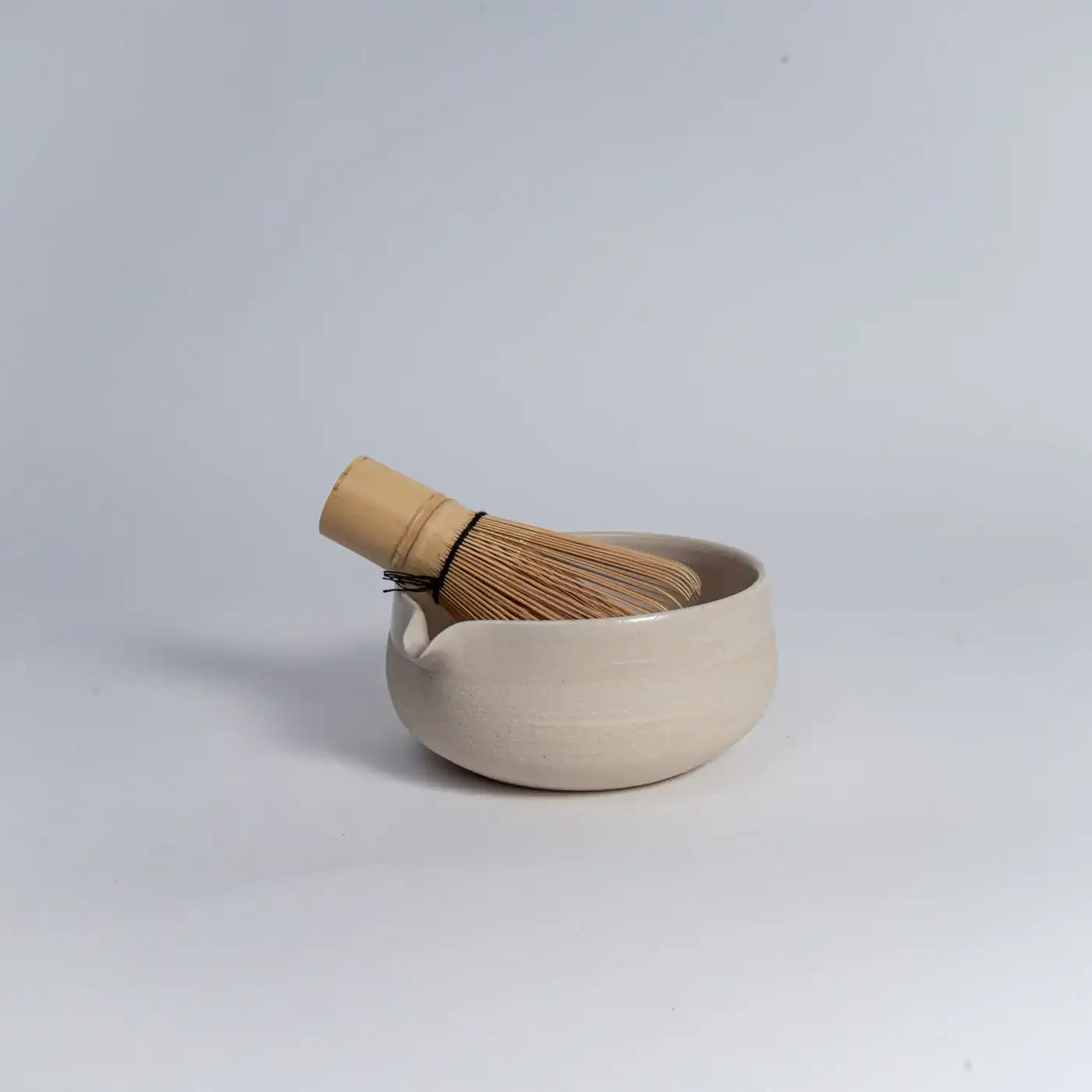 Matcha Chawan beige by Mura Mura Ceramics