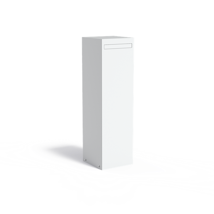 Aluminium Briefkasten freistehend NOX
