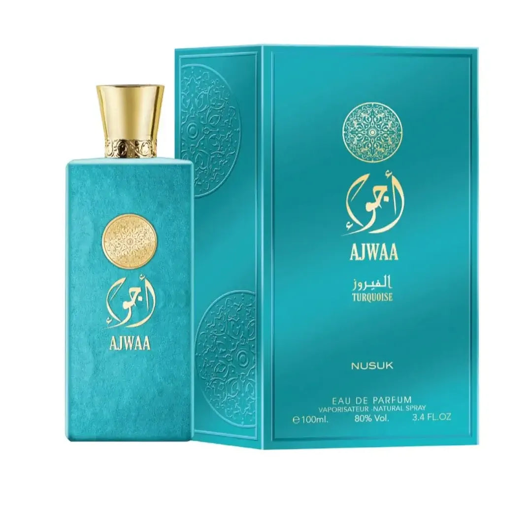 Nusuk Ajwaa Turquoise Eau de Parfum 100ml