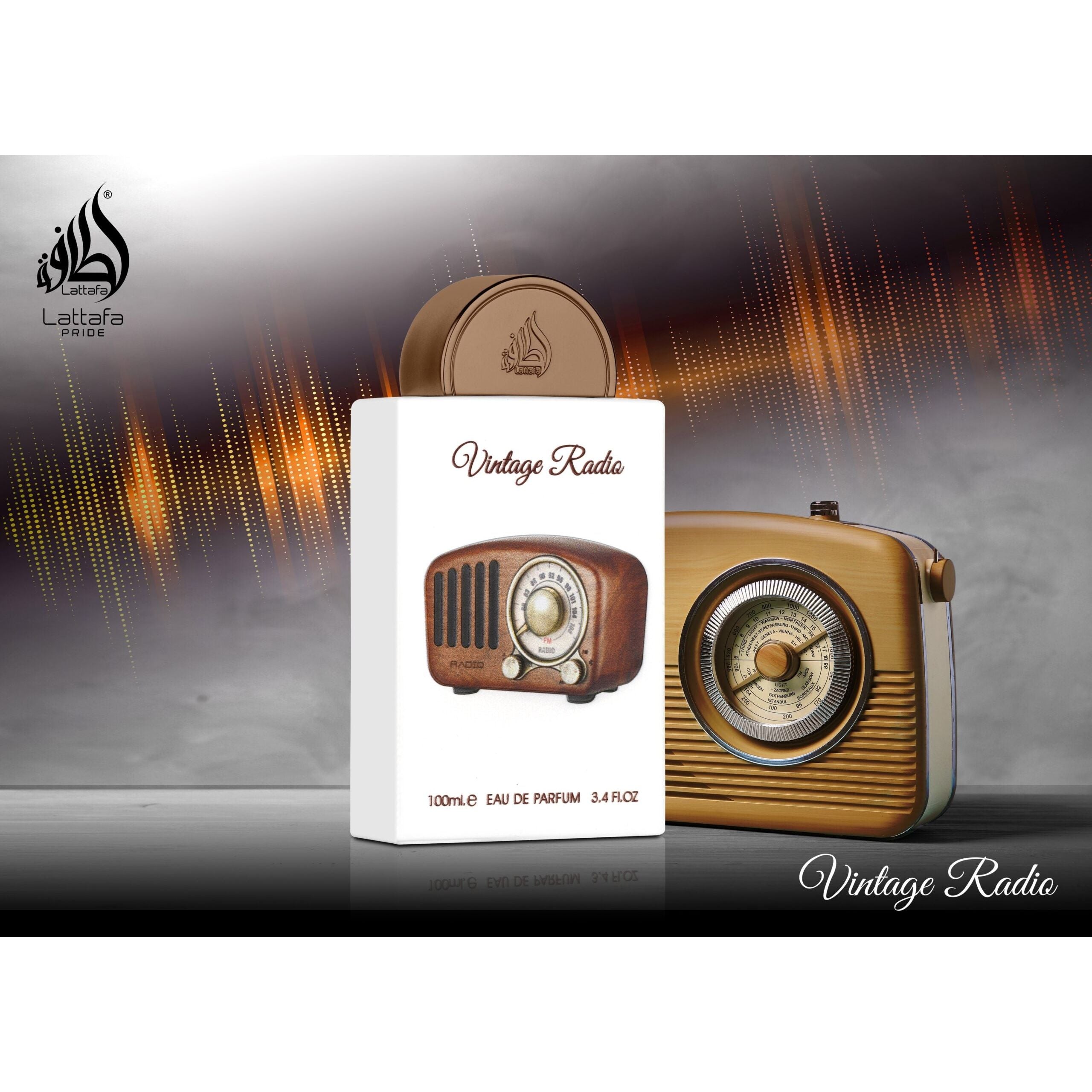 Lattafa Pride Parfüm Vintage Radio Eau de Parfum 100ml