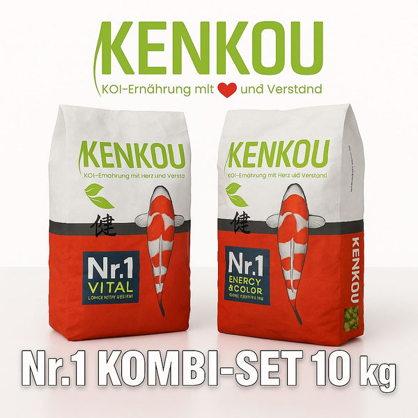 Koifutter Nr.1 Kombi-Set 10 kg schwimmend