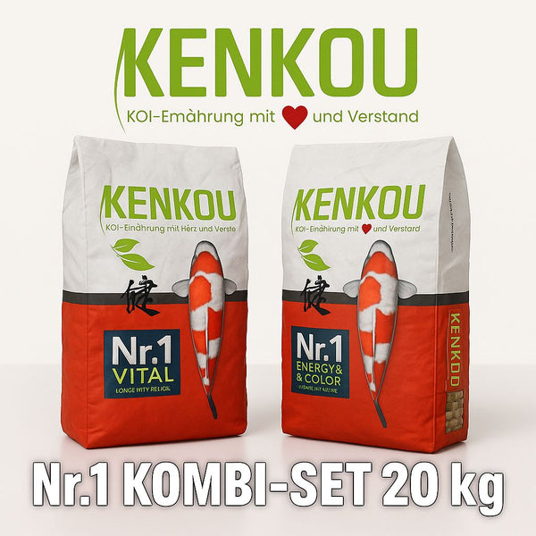 Koifutter Nr.1 Kombi-Set 20kg schwimmend
