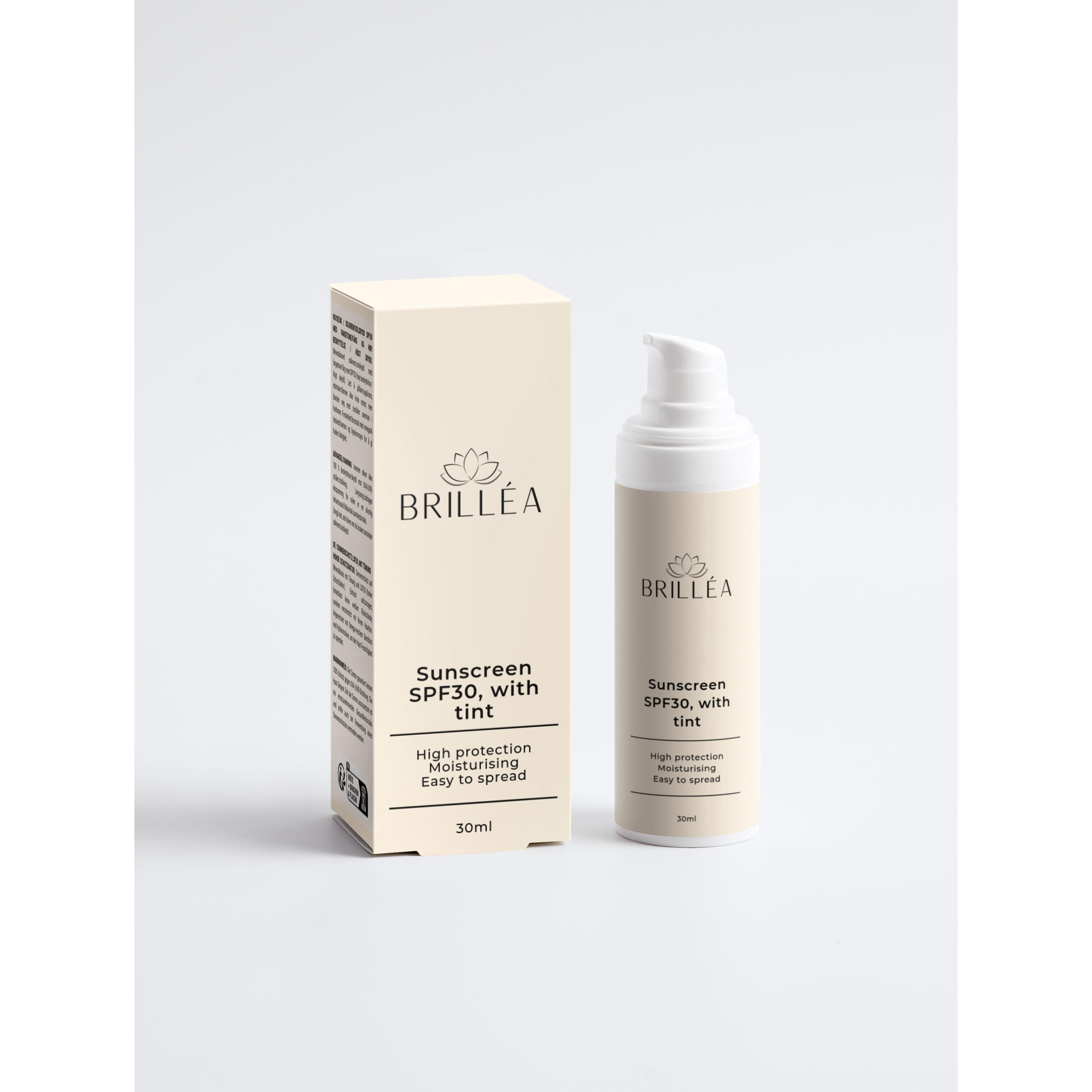 Sonnencreme SPF30, mit Tönung - 30ml