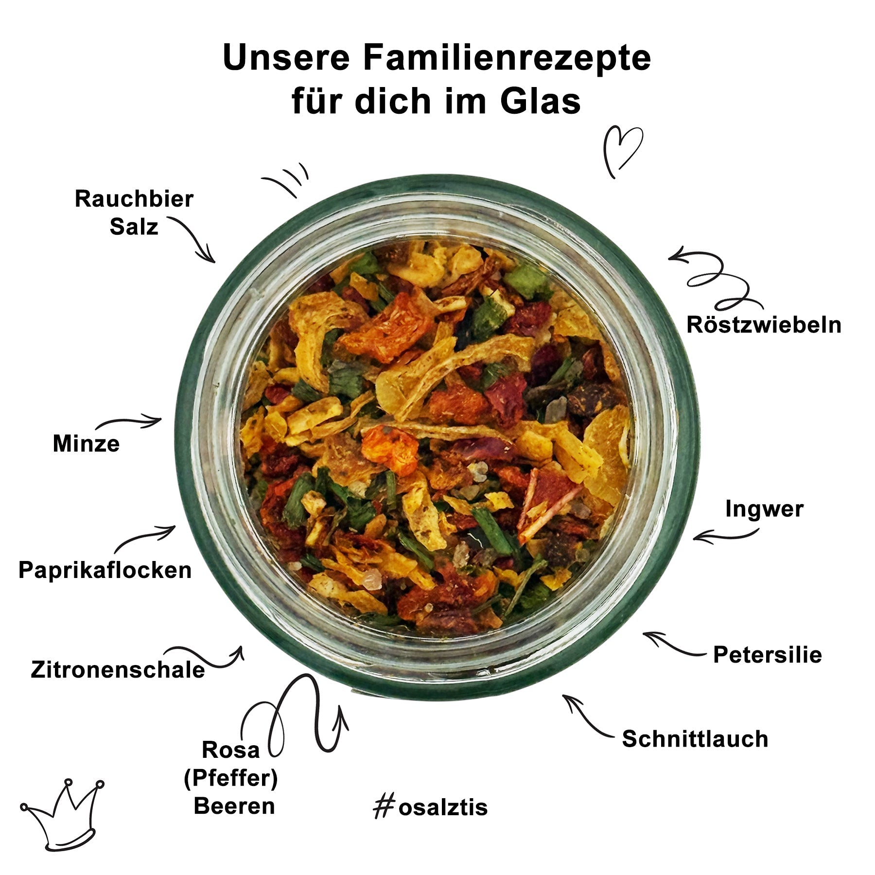 O Salzt Is Alleskönner Gewürz Würziger Kick Für Brot Stullen Bratkartoffeln Pasta Brezen Salate Vegane Gerichte