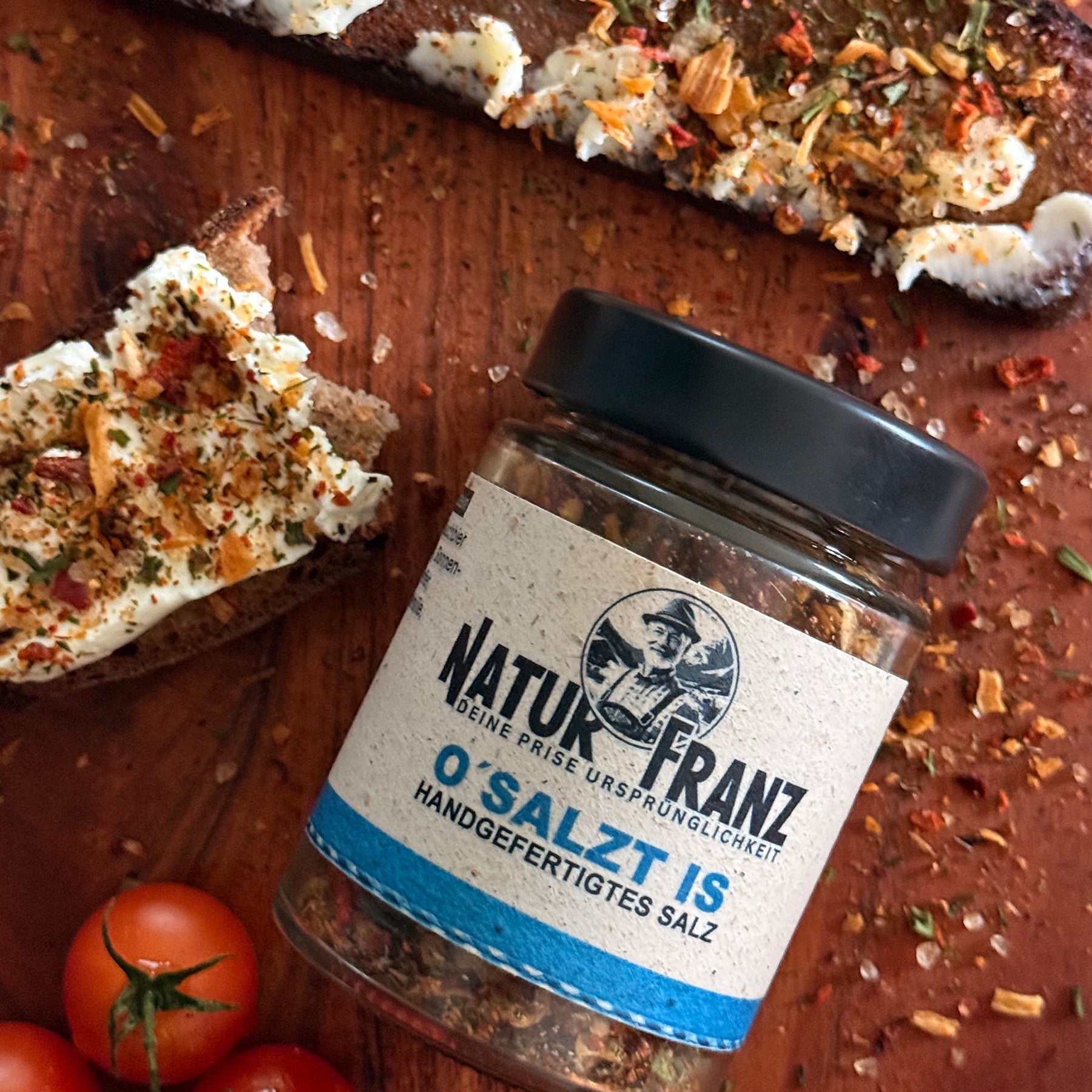 O Salzt Is Alleskönner Gewürz Würziger Kick Für Brot Stullen Bratkartoffeln Pasta Brezen Salate Vegane Gerichte