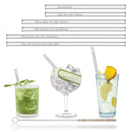 Der Gin des Lebens Edition gravierte mit 6 lustigen Gin Tonic Sprüchen