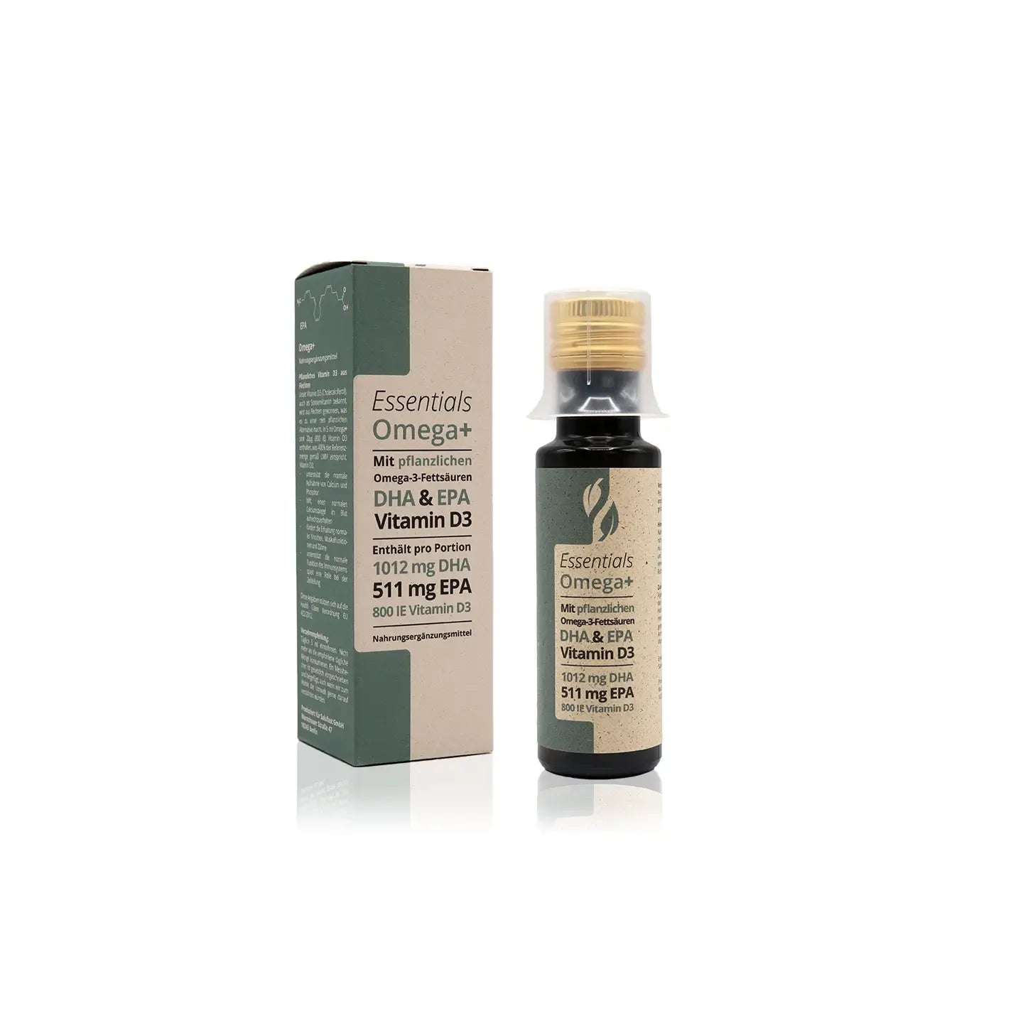 Omega+ Öl – hochkonzentriert mit DHA, EPA & Vitamin D3