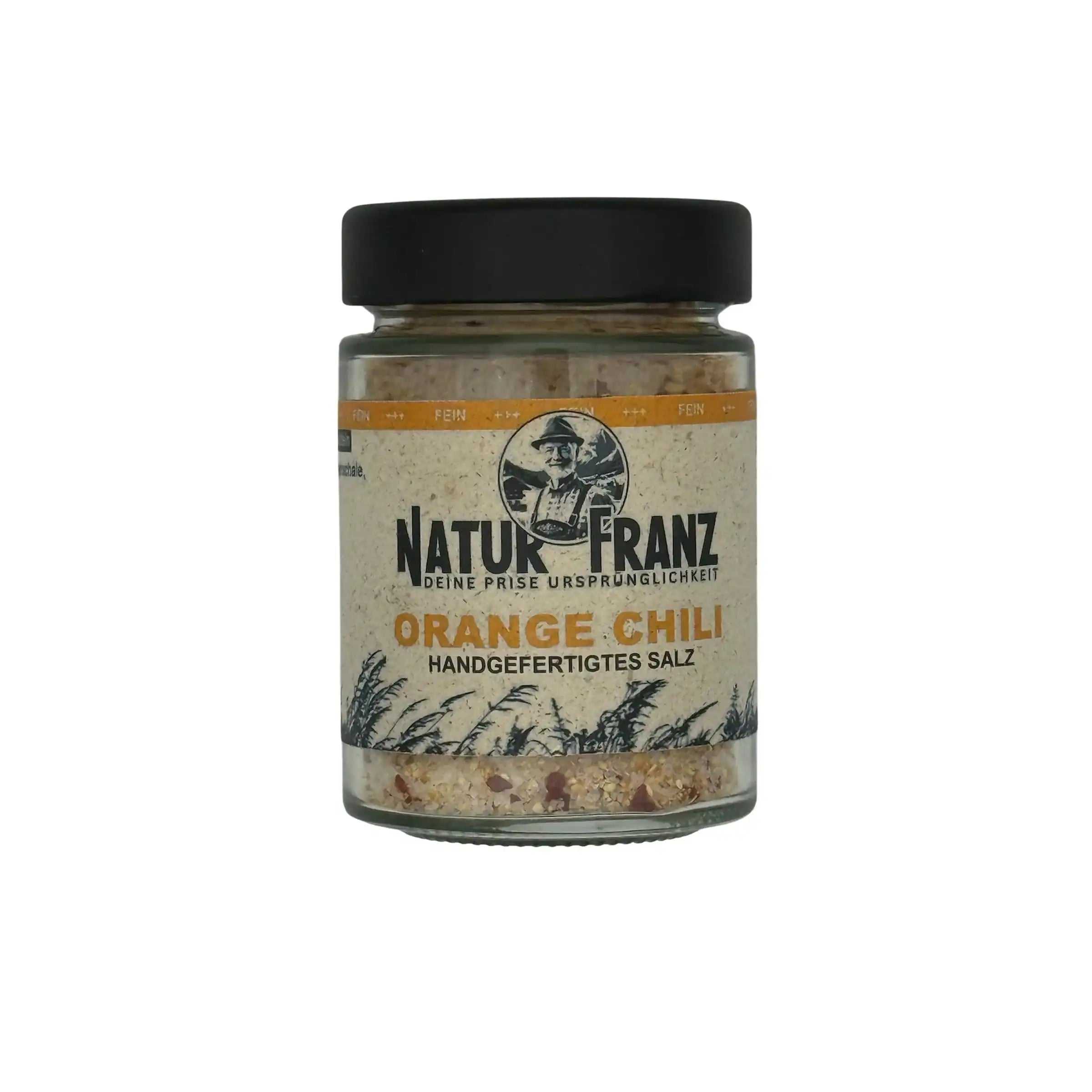 Orange Chili Salz Mit Feiner Orangenschale Aus Südfrankreich Fruchtig Würzig Und Aromatisch by Team NATURFRANZ