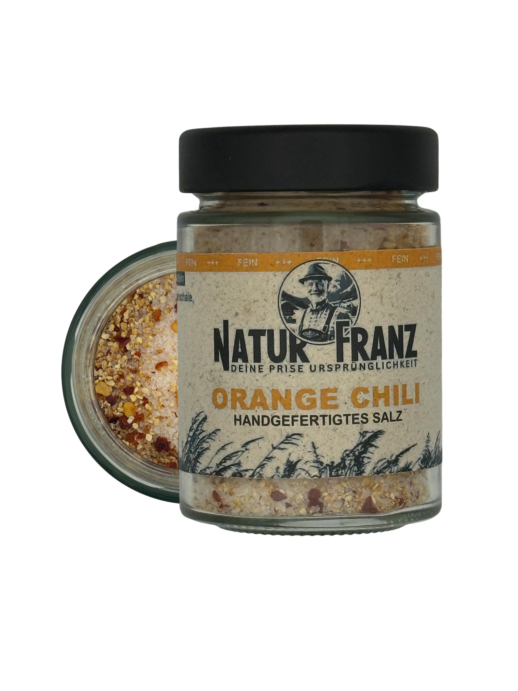 Orange Chili Salz Mit Feiner Orangenschale Aus Südfrankreich Fruchtig Würzig Und Aromatisch
