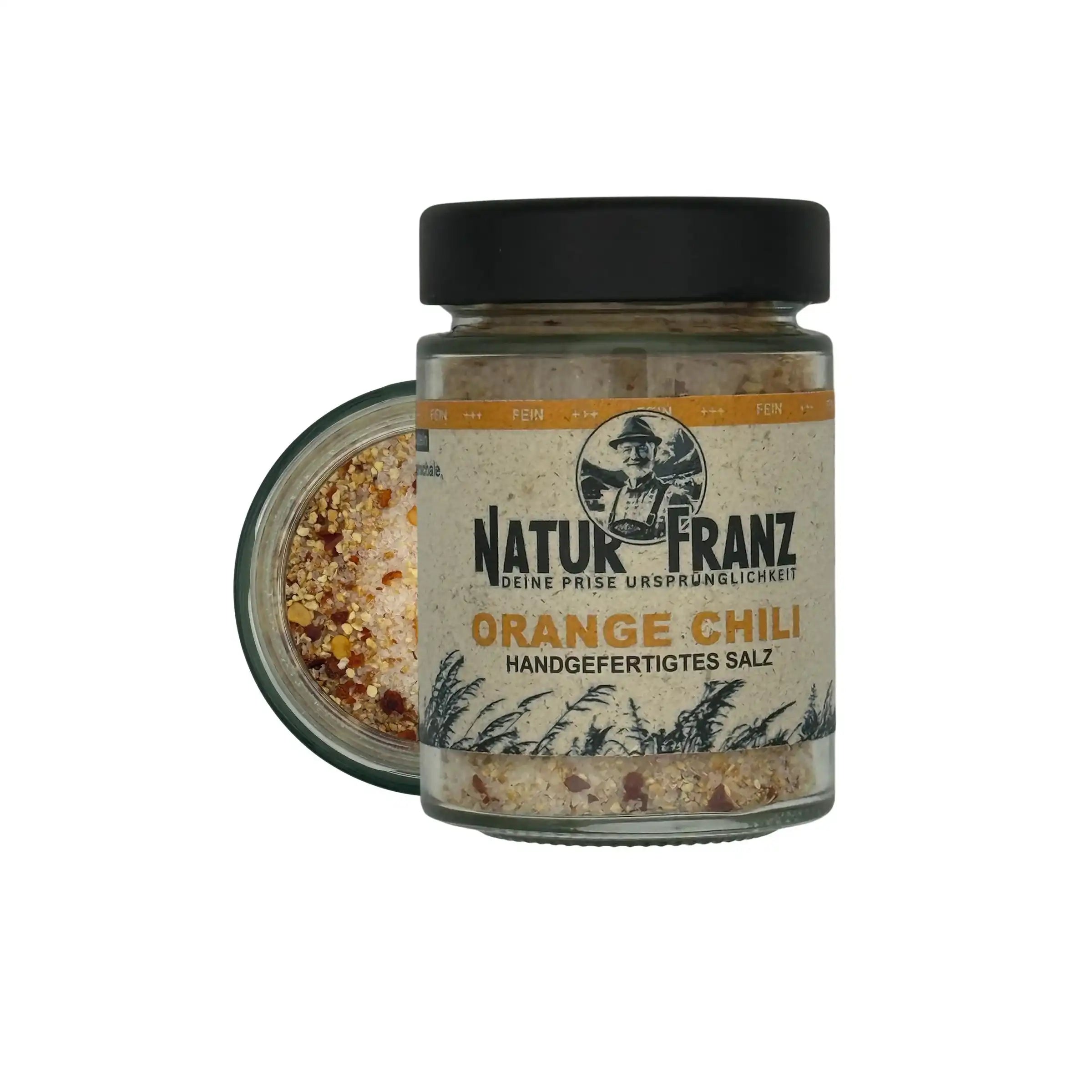 Orange Chili Salz Mit Feiner Orangenschale Aus Südfrankreich Fruchtig Würzig Und Aromatisch by Team NATURFRANZ