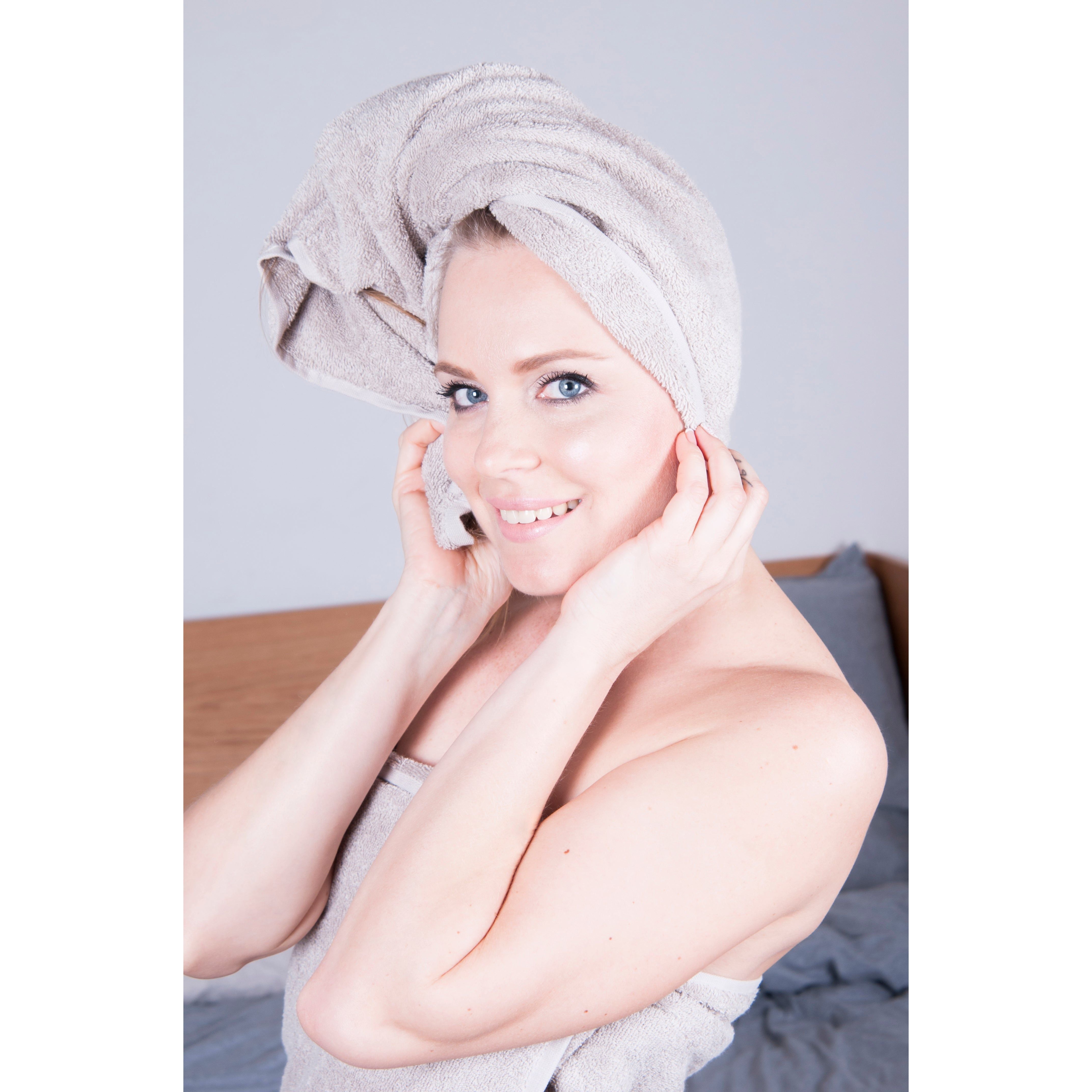 100% Organic Towel - Beige