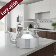 Teekanne Oslo Aluminium mit Gravur 2L