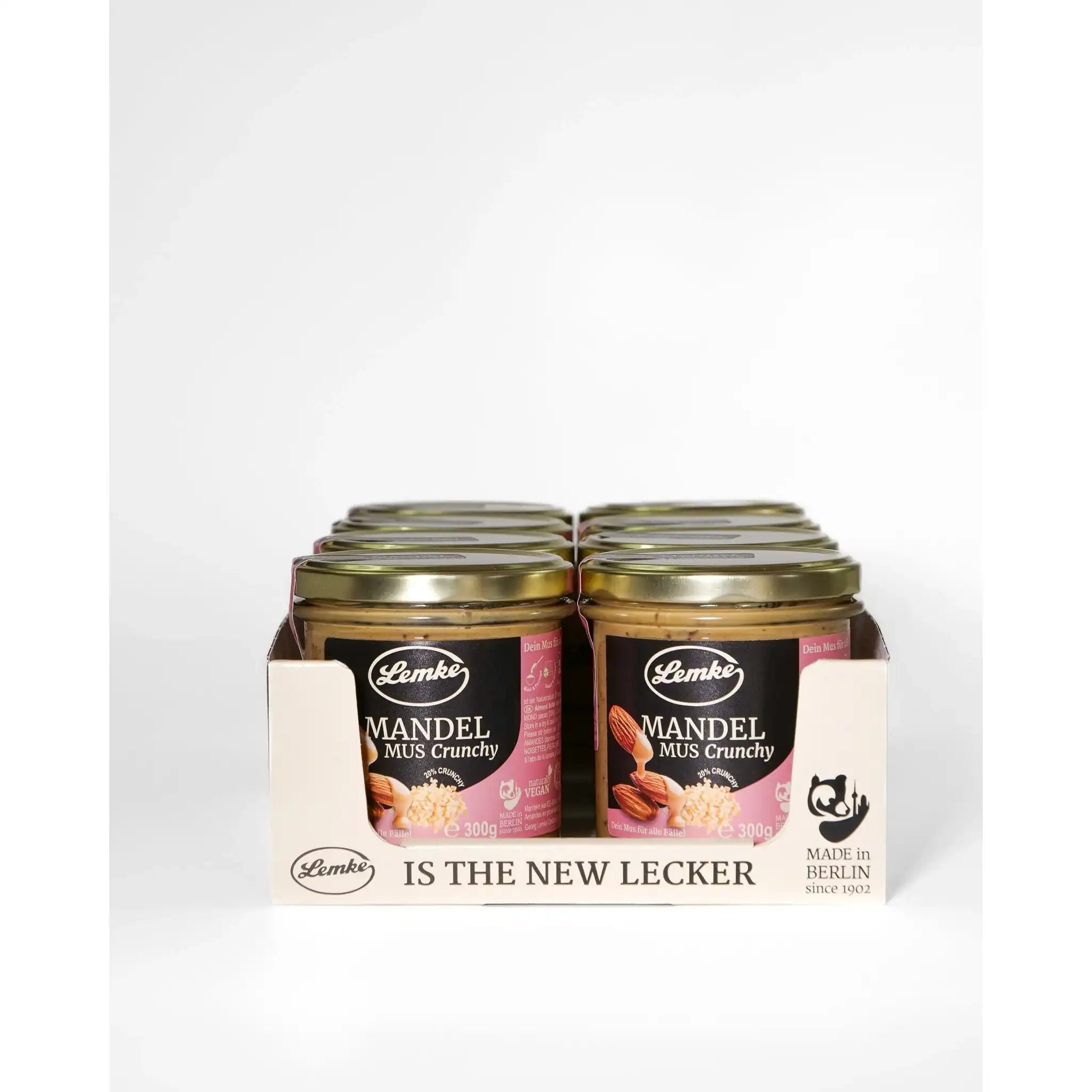 Crunchy Mandelmus by Lemke Feines Berliner Marzipan & Mehr