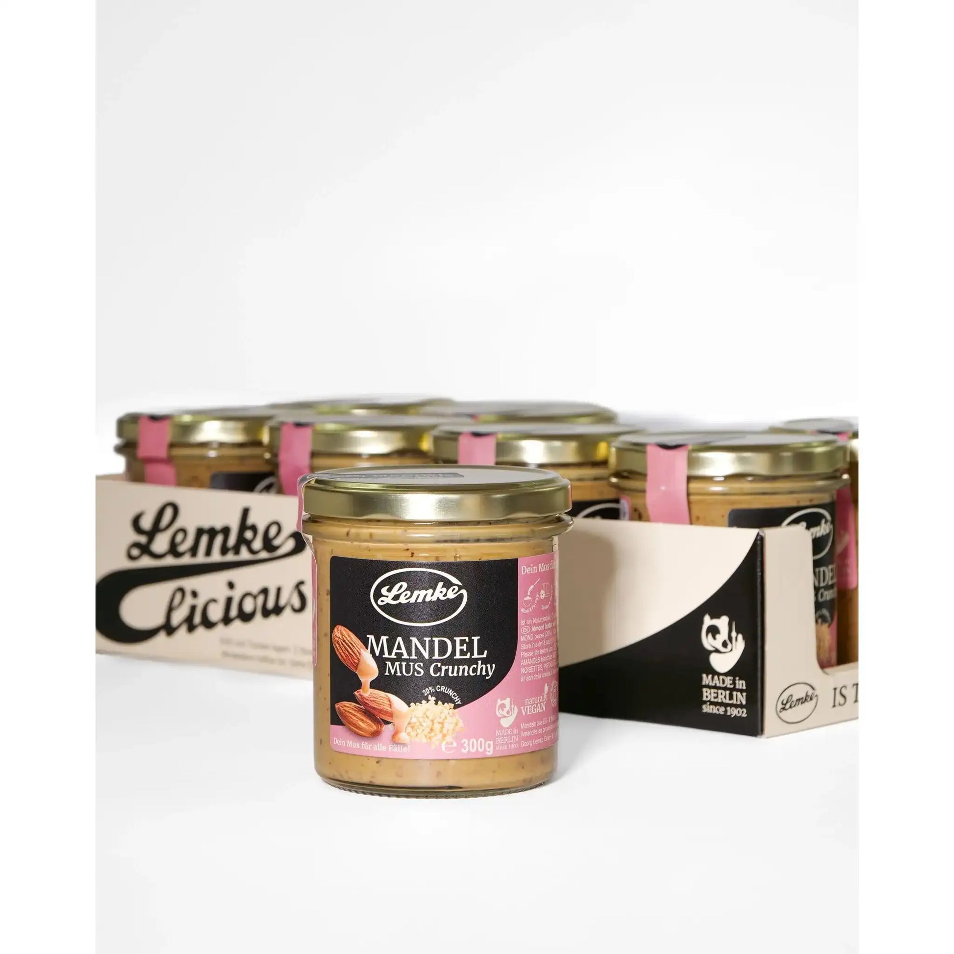 Crunchy Mandelmus by Lemke Feines Berliner Marzipan & Mehr