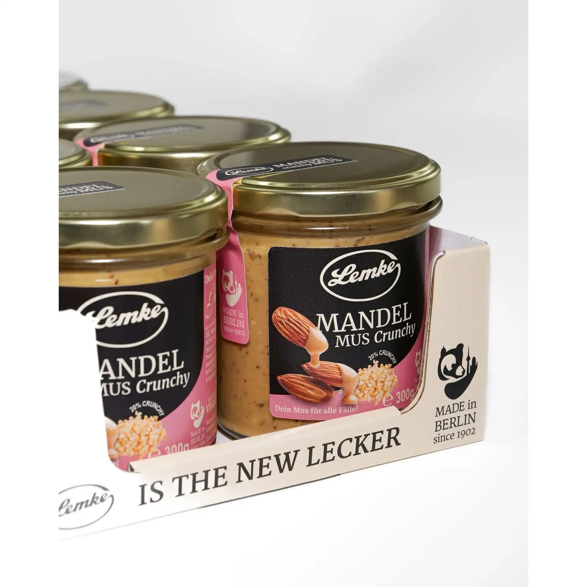 Crunchy Mandelmus by Lemke Feines Berliner Marzipan & Mehr