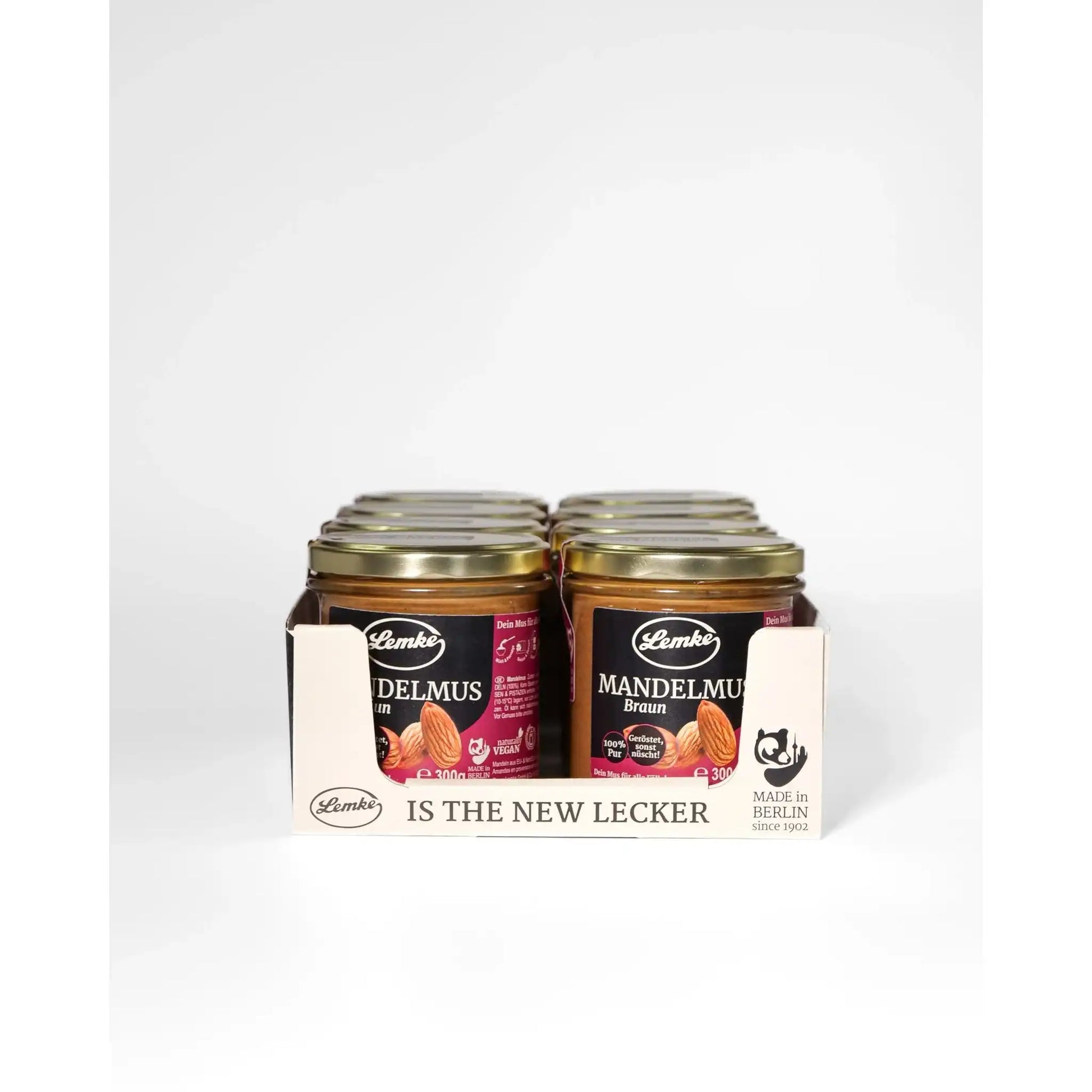 Braunes Mandelmus by Lemke Feines Berliner Marzipan & Mehr