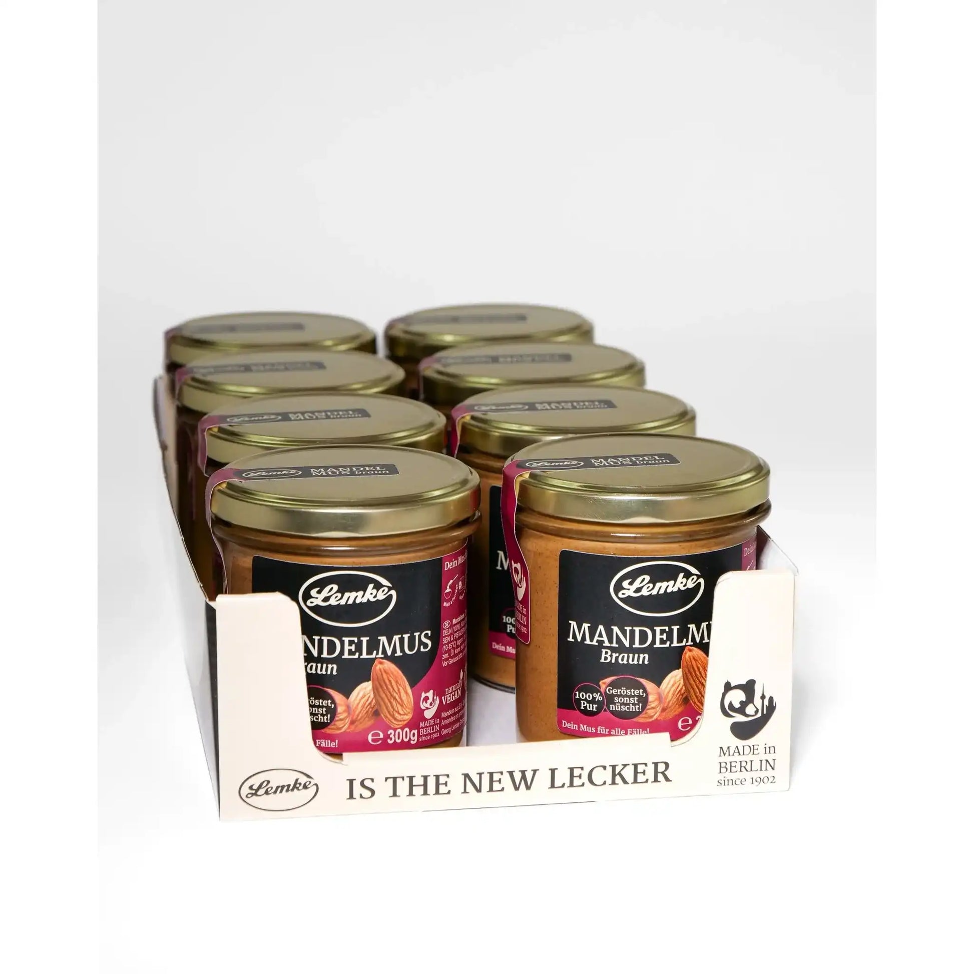 Braunes Mandelmus by Lemke Feines Berliner Marzipan & Mehr