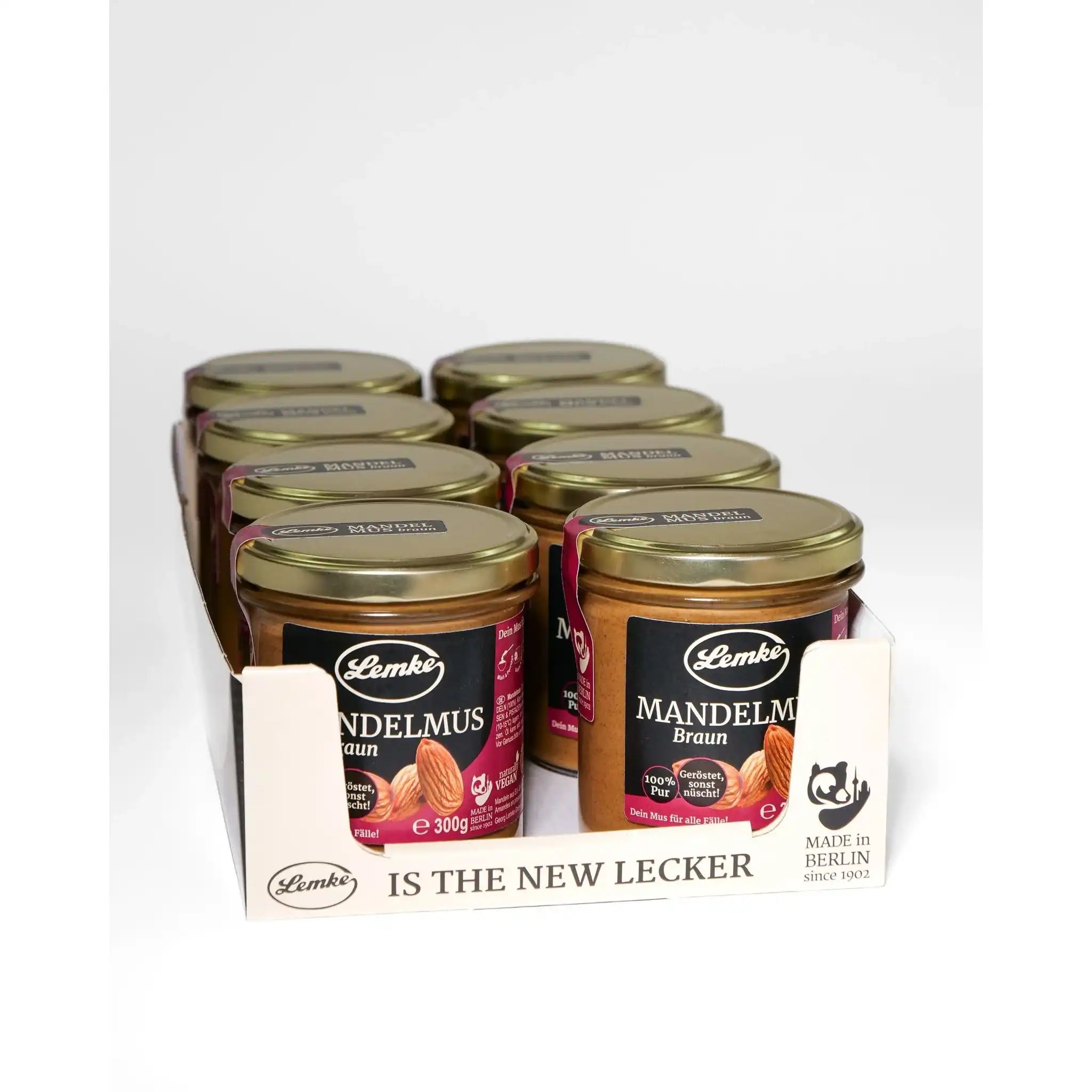 Braunes Mandelmus by Lemke Feines Berliner Marzipan & Mehr