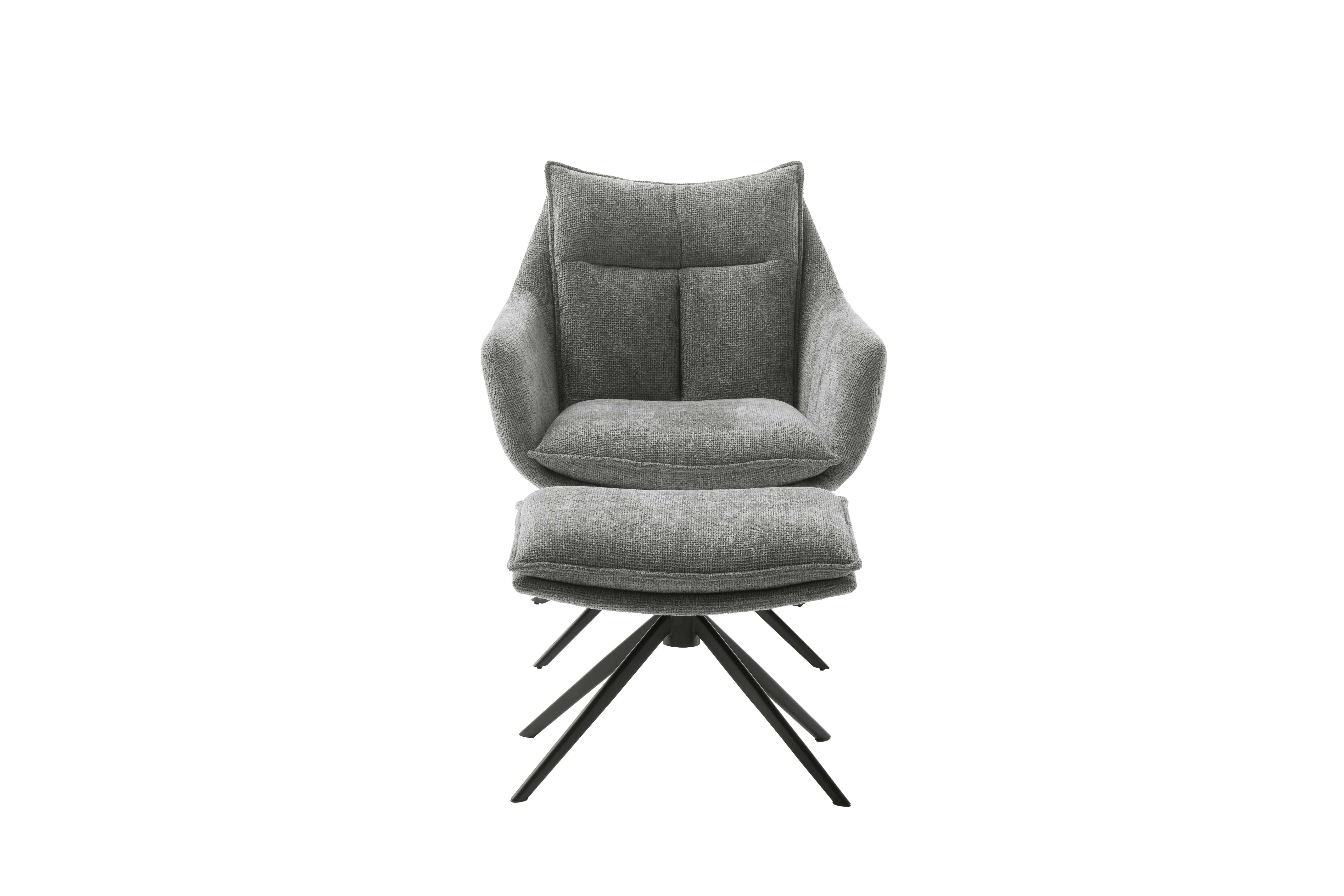 PARKER Loungesessel inkl. Hocker