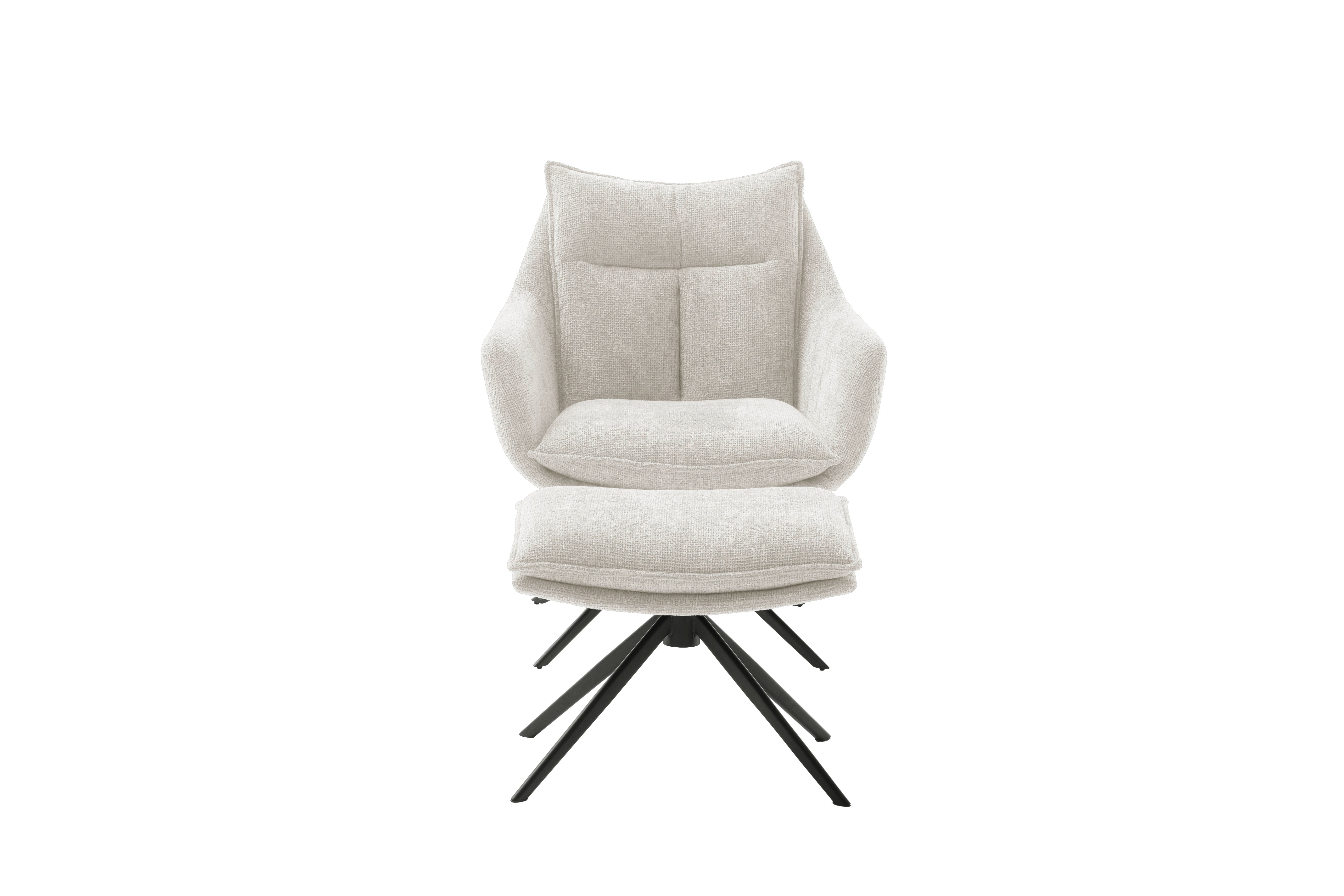 PARKER Loungesessel inkl. Hocker