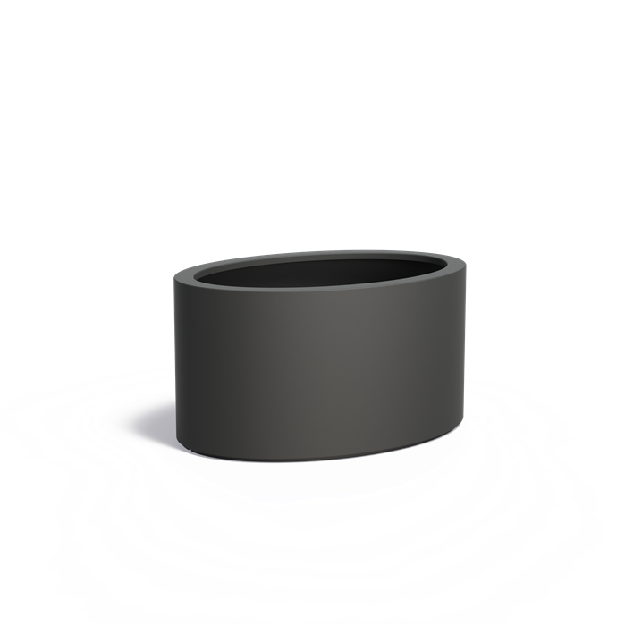 Fiberglas Pflanzkübel ELLIPSE mit Boden