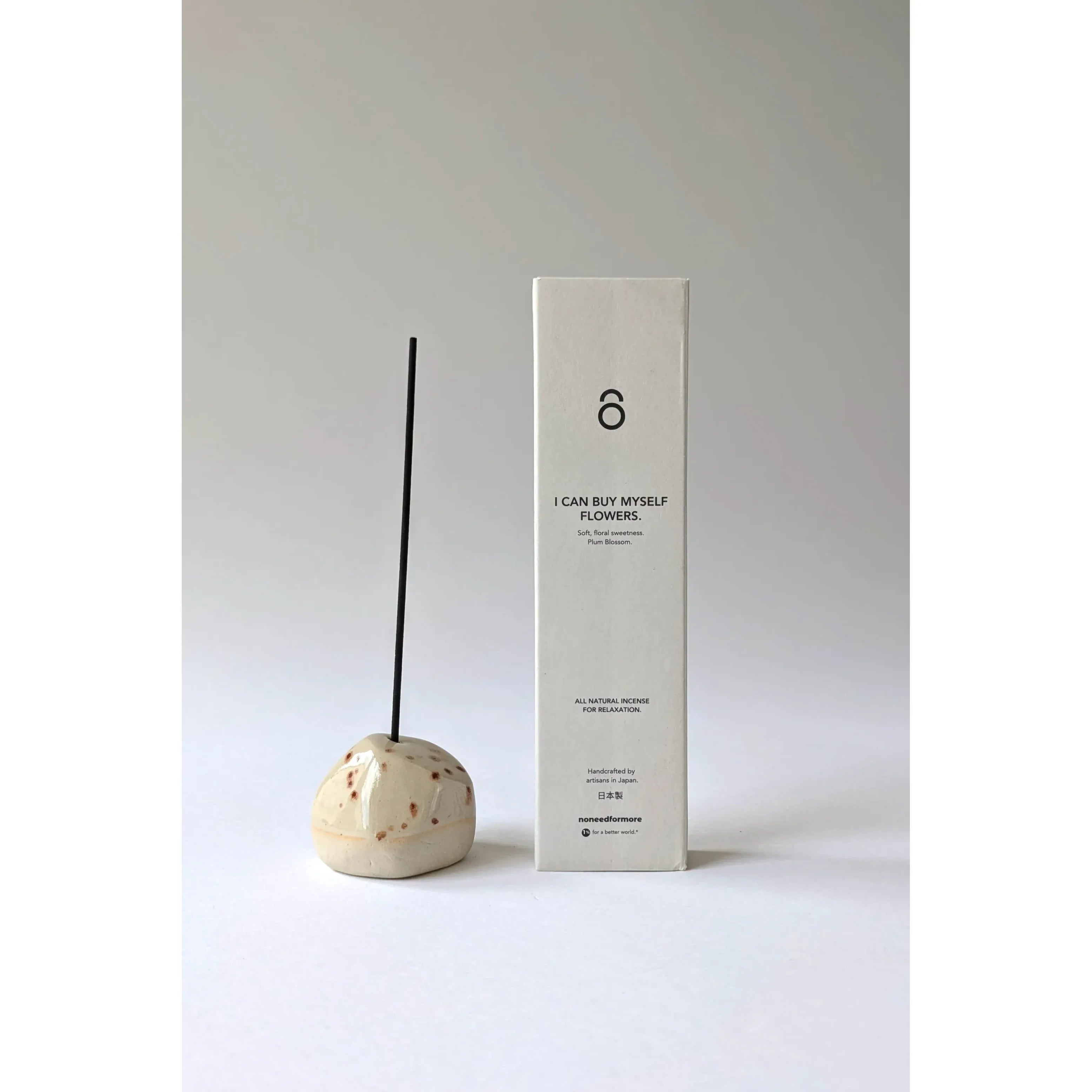 no need for more - Natürliche Räucherstäbchen - "I Can Buy Myself Flowers" - Pflaumenblüten