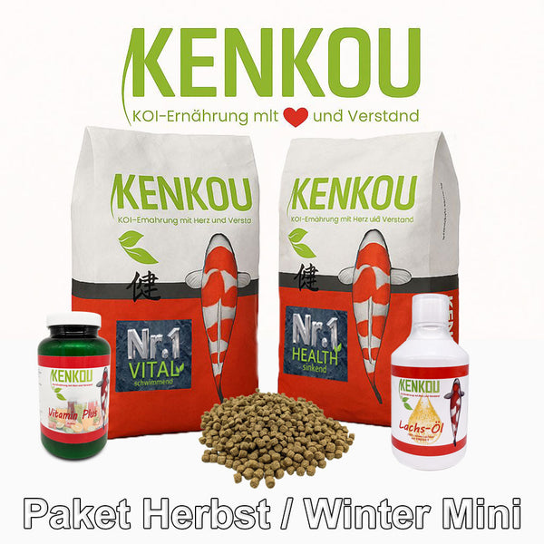 Paket Herbst / Winter Mini für Koi