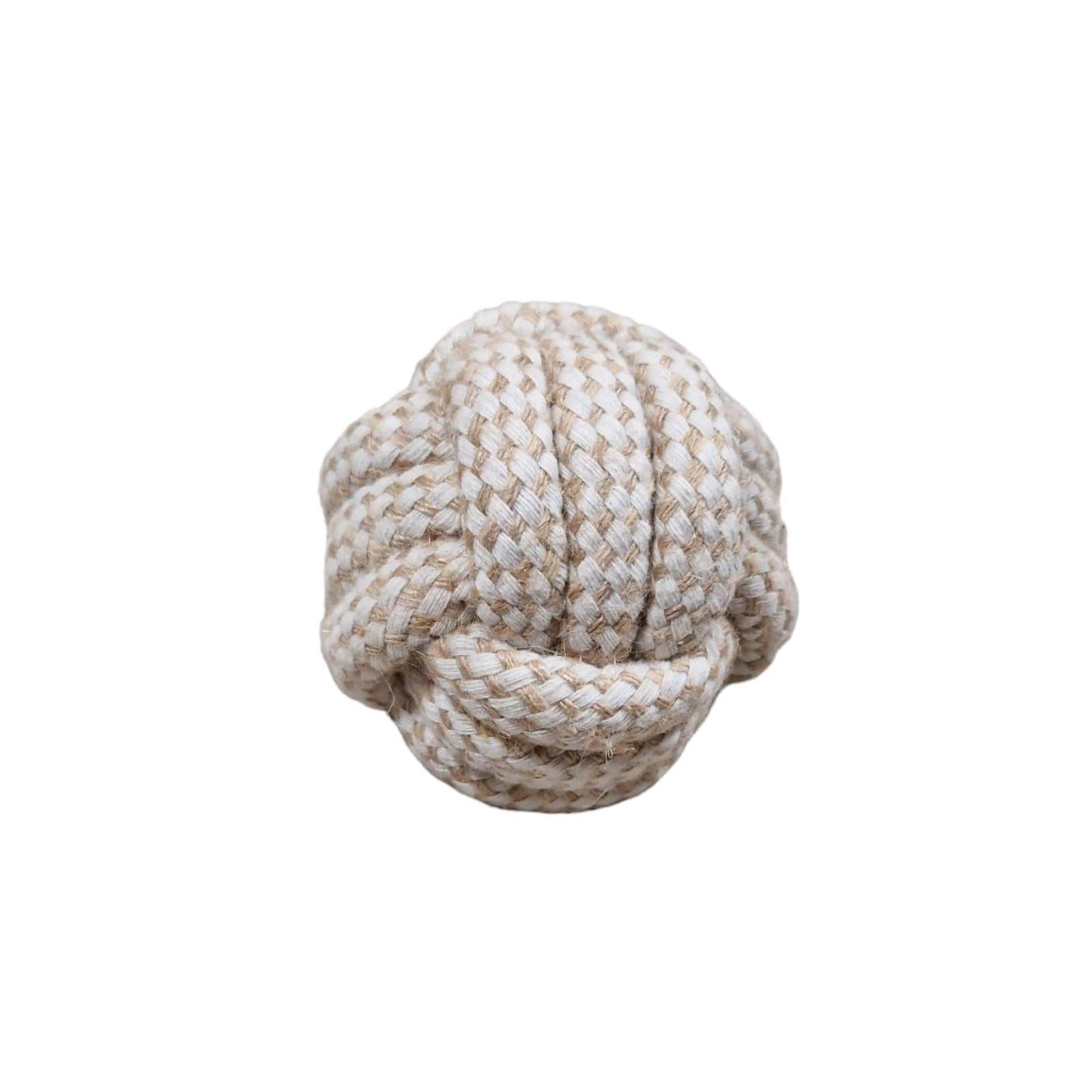 Tauseil Hundekauspielzeug aus Hanffasern und ungebleichter Baumwolle