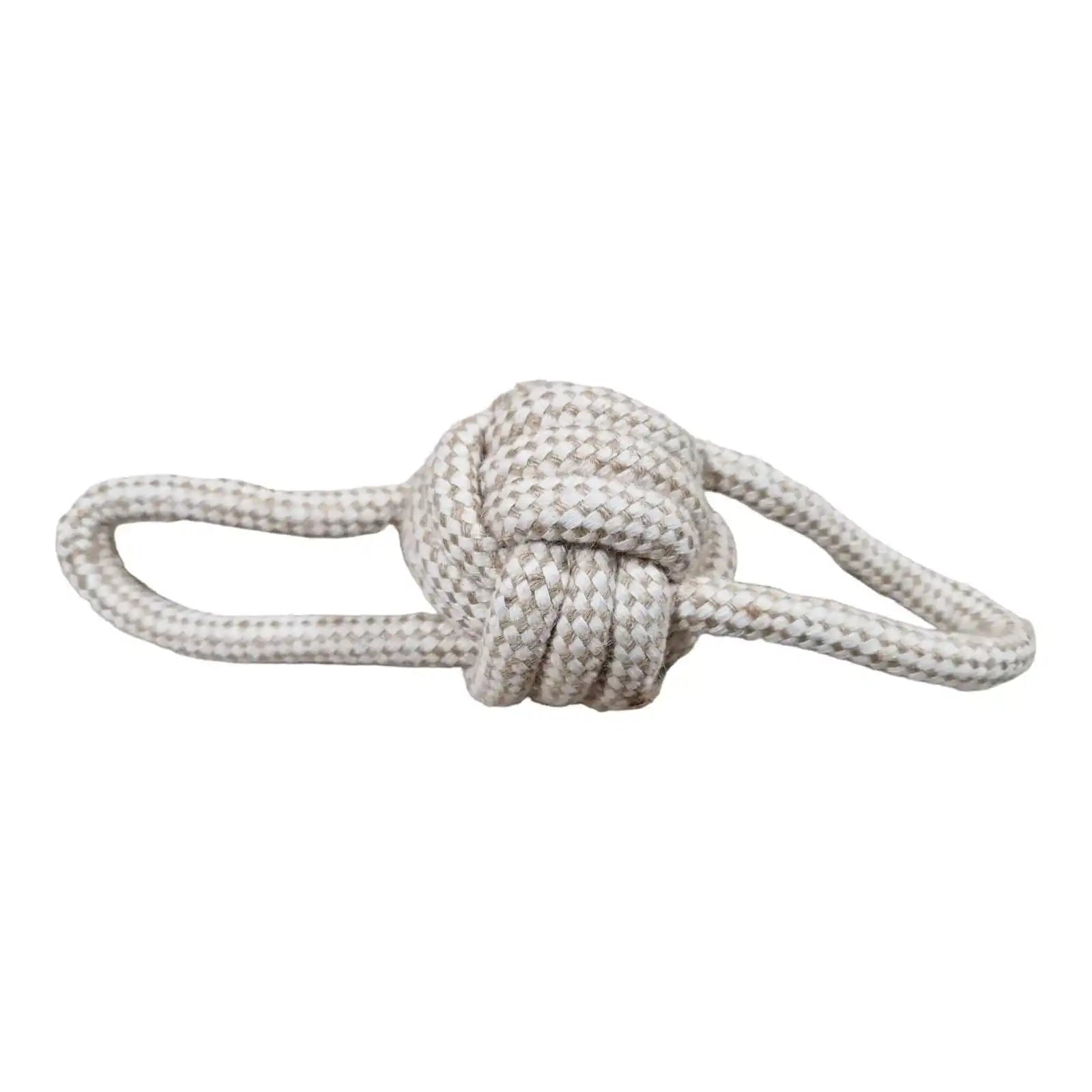 Tauseil Hundekauspielzeug aus Hanffasern und ungebleichter Baumwolle by Benny Burton