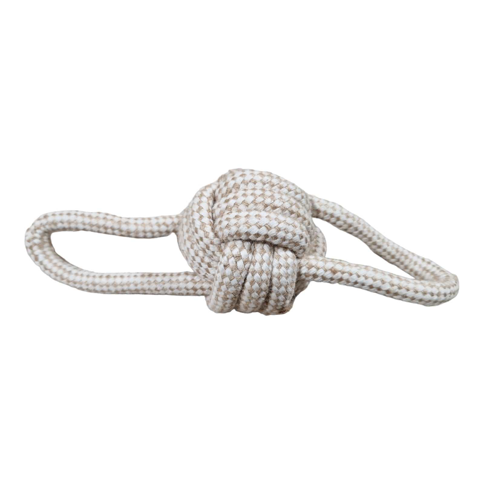 Tauseil Hundekauspielzeug aus Hanffasern und ungebleichter Baumwolle