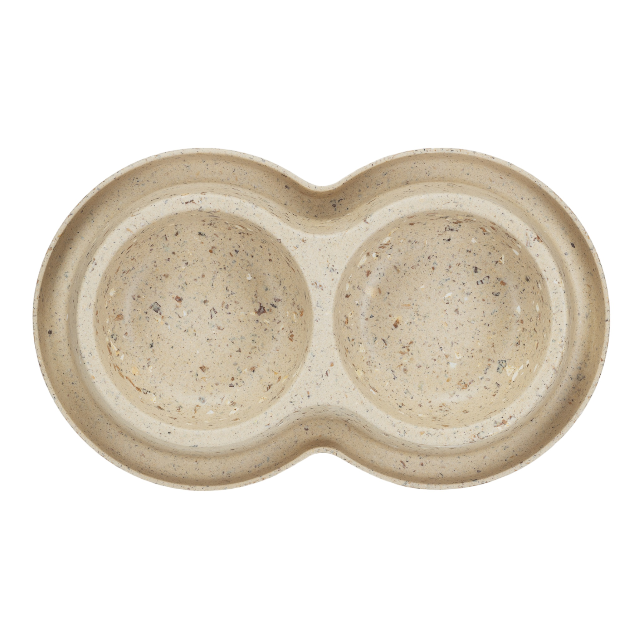 Doppelfressnapf aus nachhaltigem Bambus