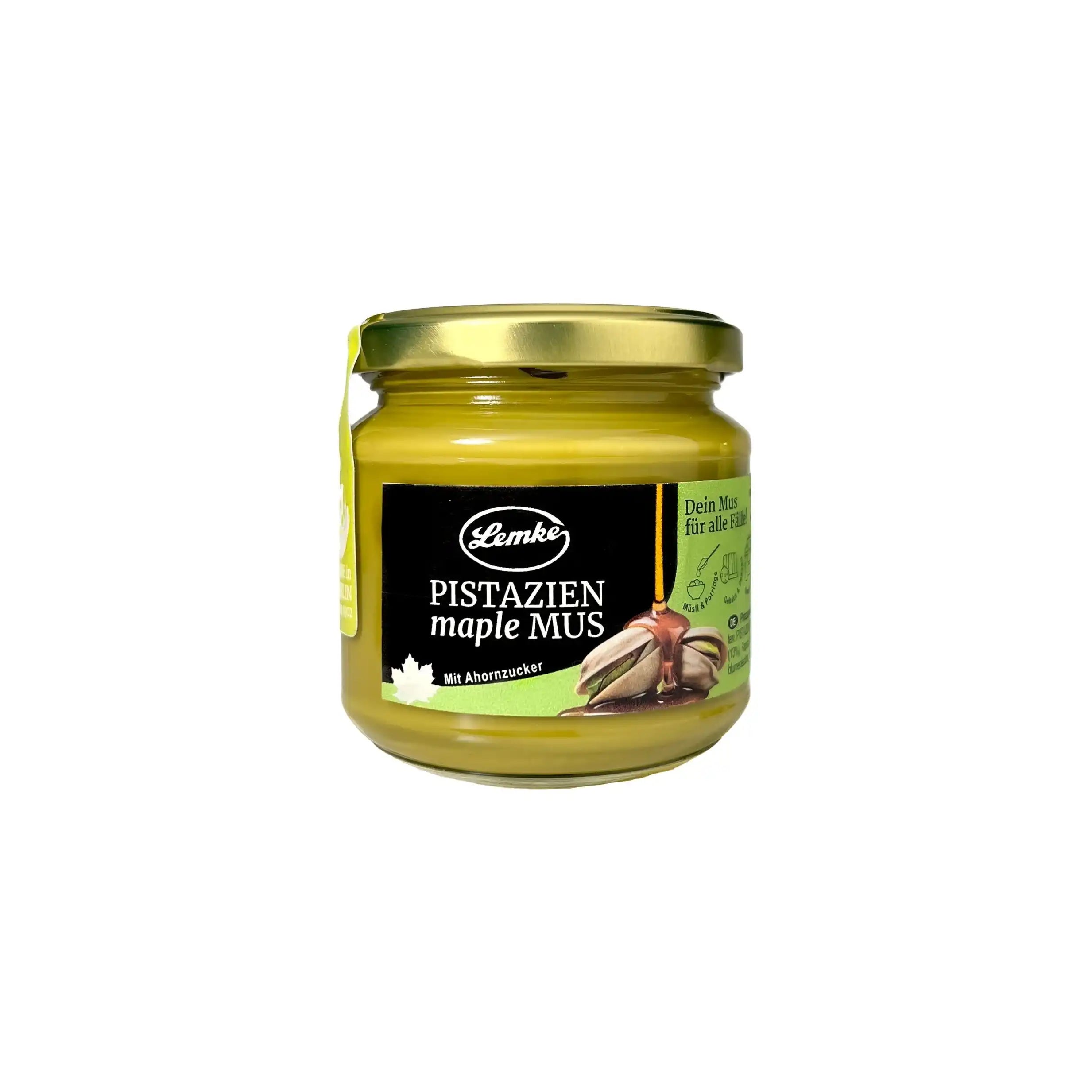 Pistazienmus Maple 300g by Lemke Feines Berliner Marzipan & Mehr
