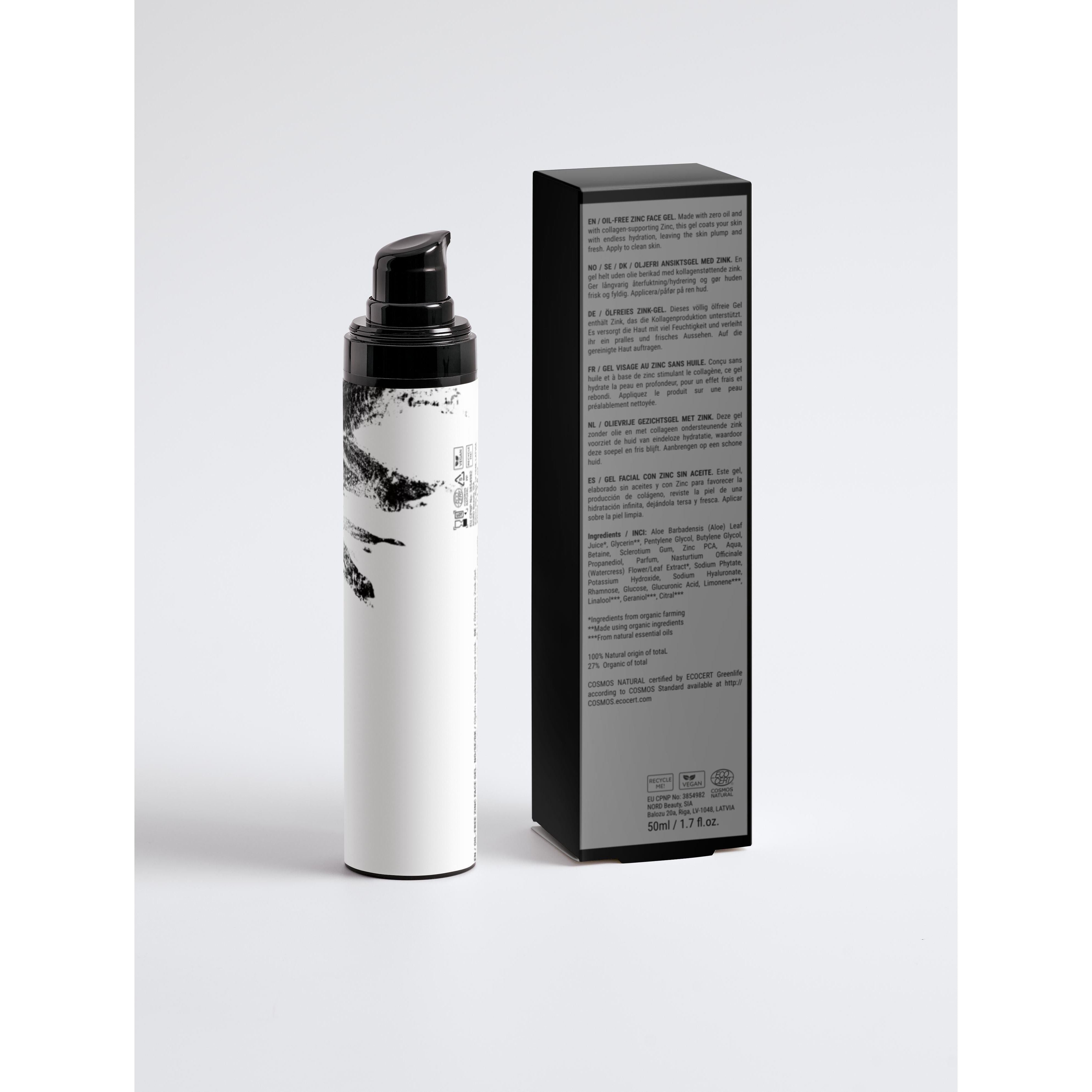 Mattierendes Männer-Gel mit Zink – ölfrei & erfrischend für klare Haut