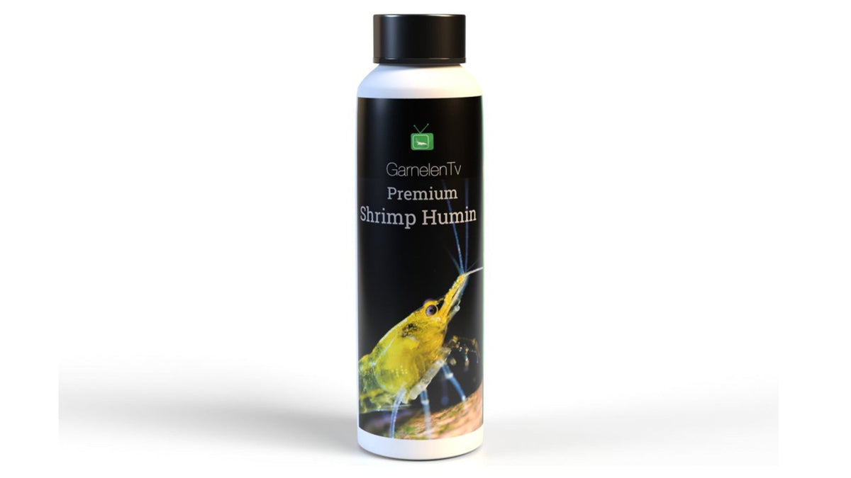 Premium Shrimp Humin 250 ml | Huminstoffe für Zwerggarnelen | Made in Germany