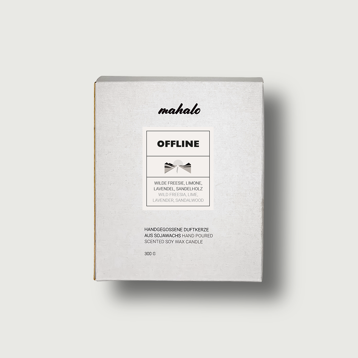 Offline Duftkerze Mit Duftnoten Von Wilder Freesie Limone Lavendel Und Sandelholz In 200 Gramm Oder 300 Gramm